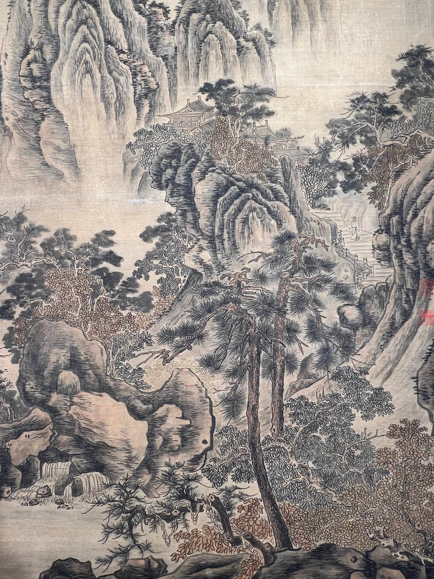Chinese scroll painting Qi Baishi