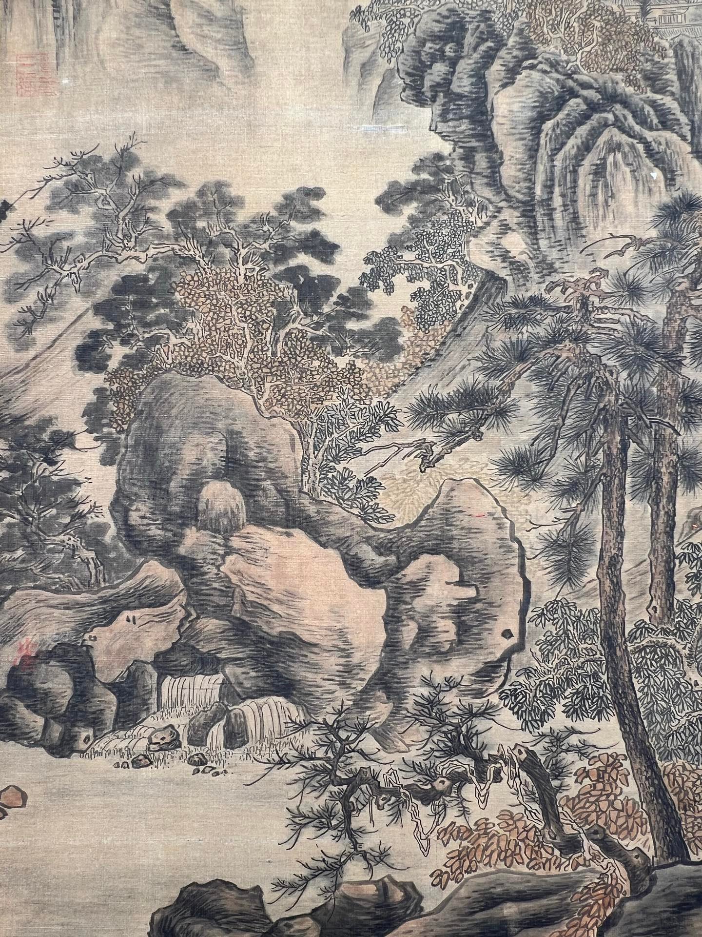 Chinese scroll painting Qi Baishi