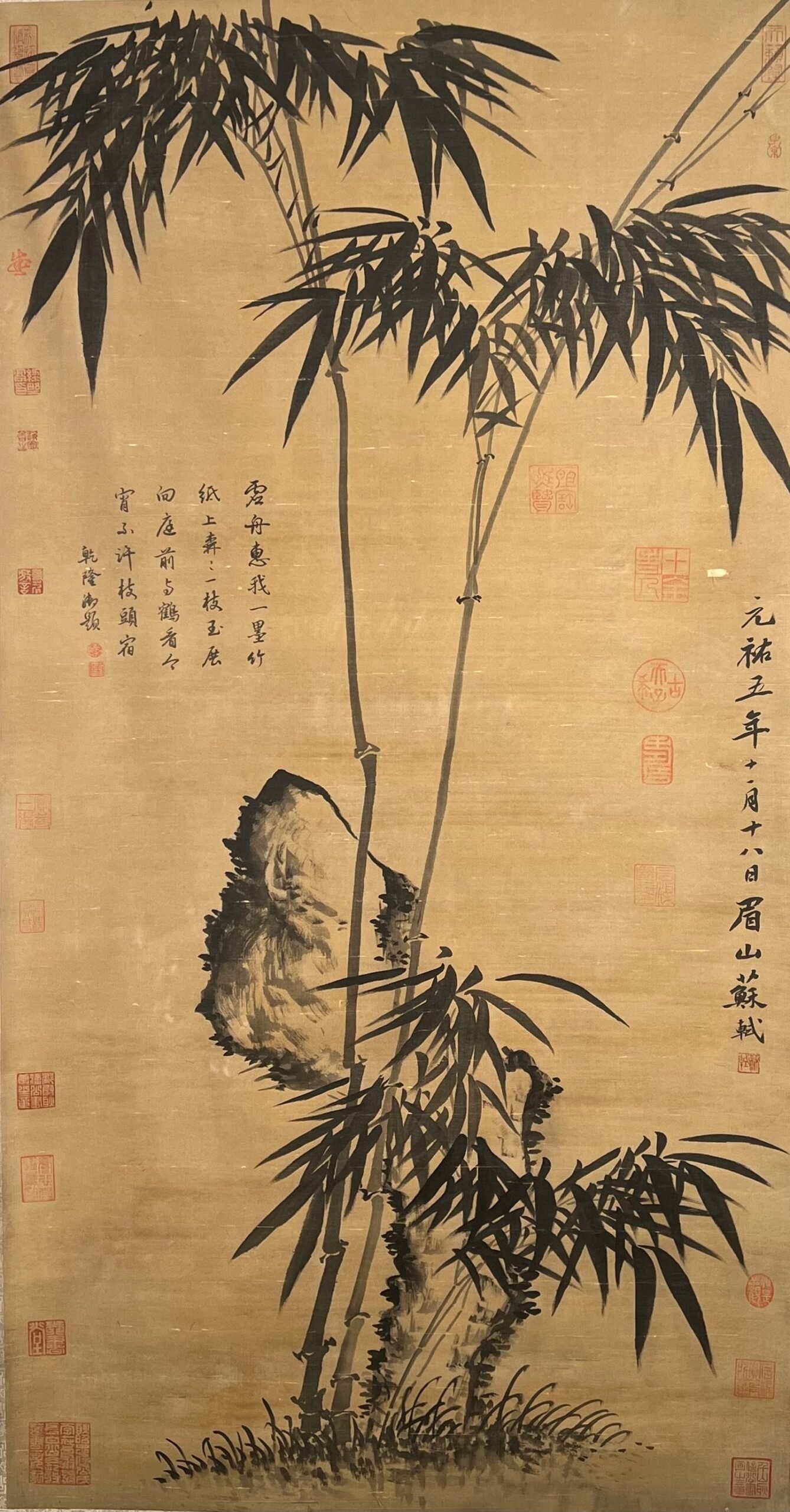 Chinese scroll painting Qi Baishi