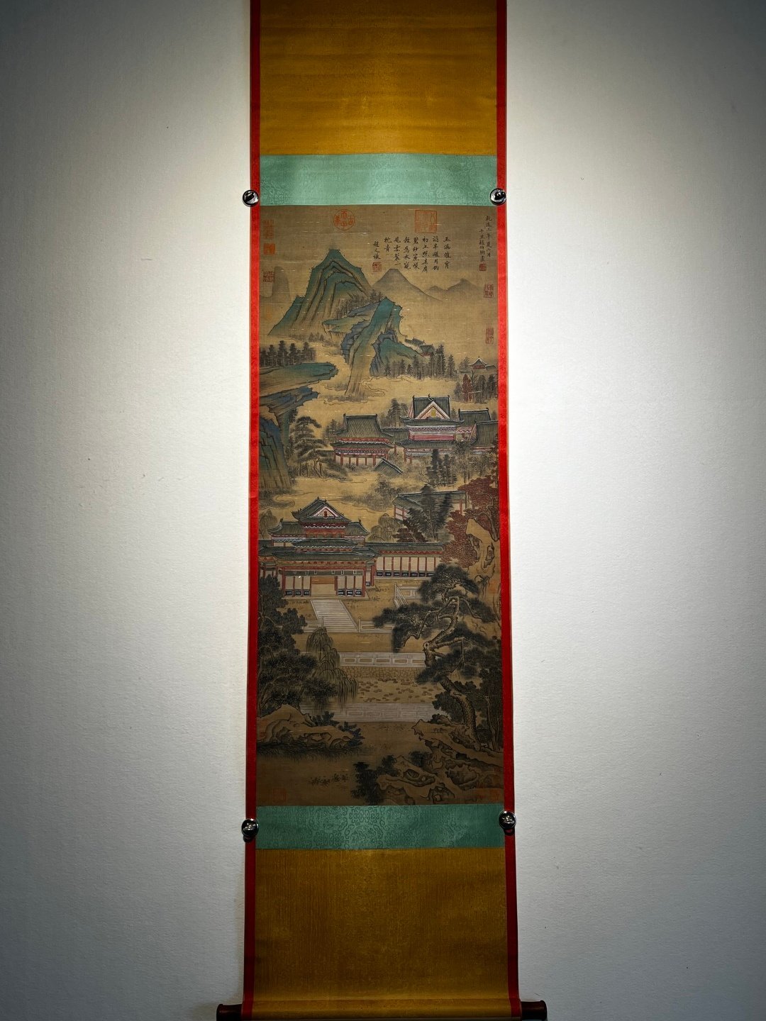 Chinese scroll painting Zhao Boju