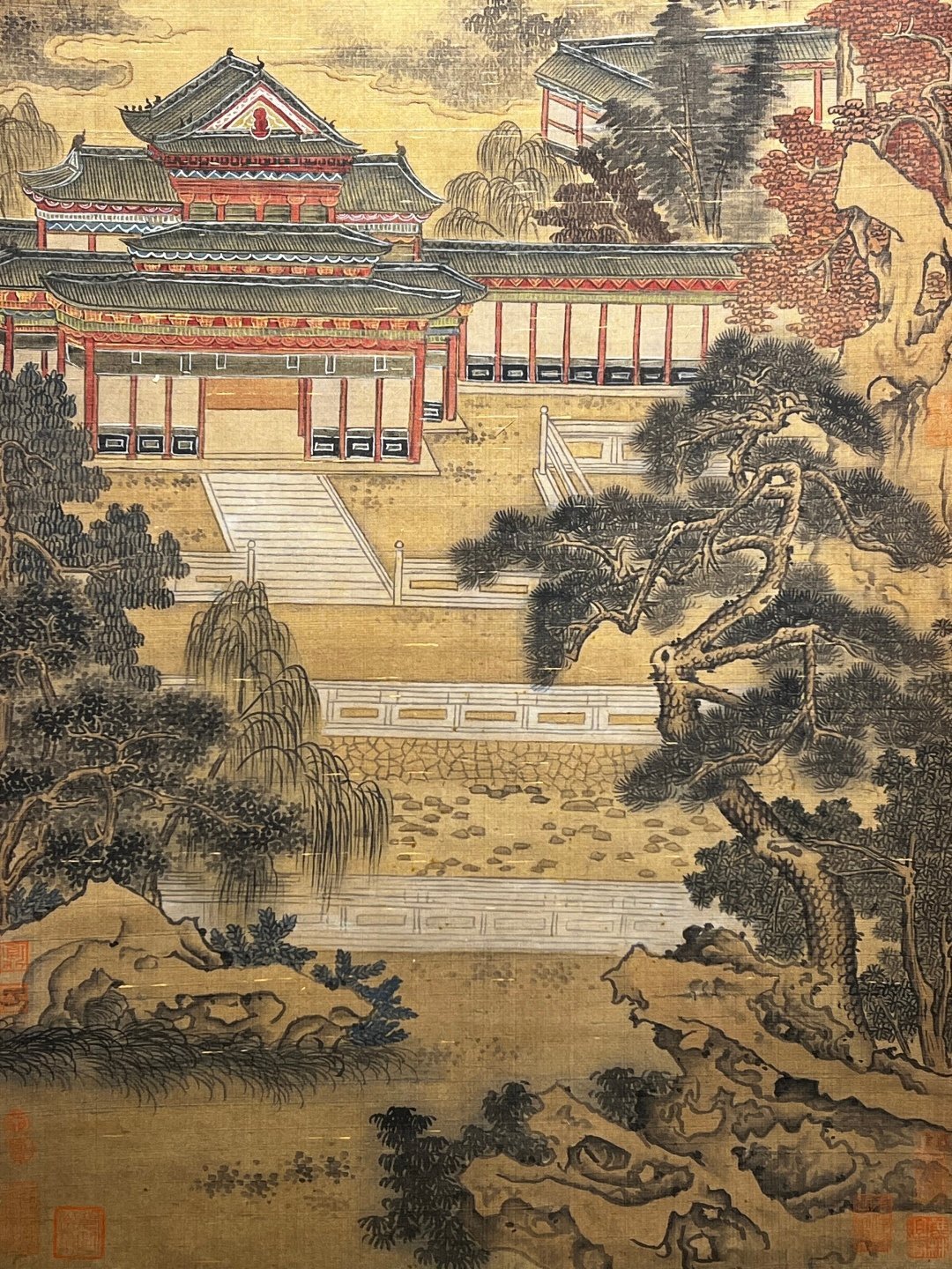 Chinese scroll painting Zhao Boju