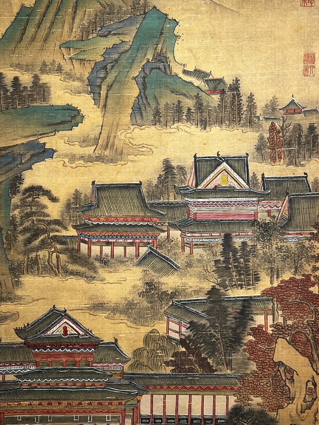 Chinese scroll painting Zhao Boju