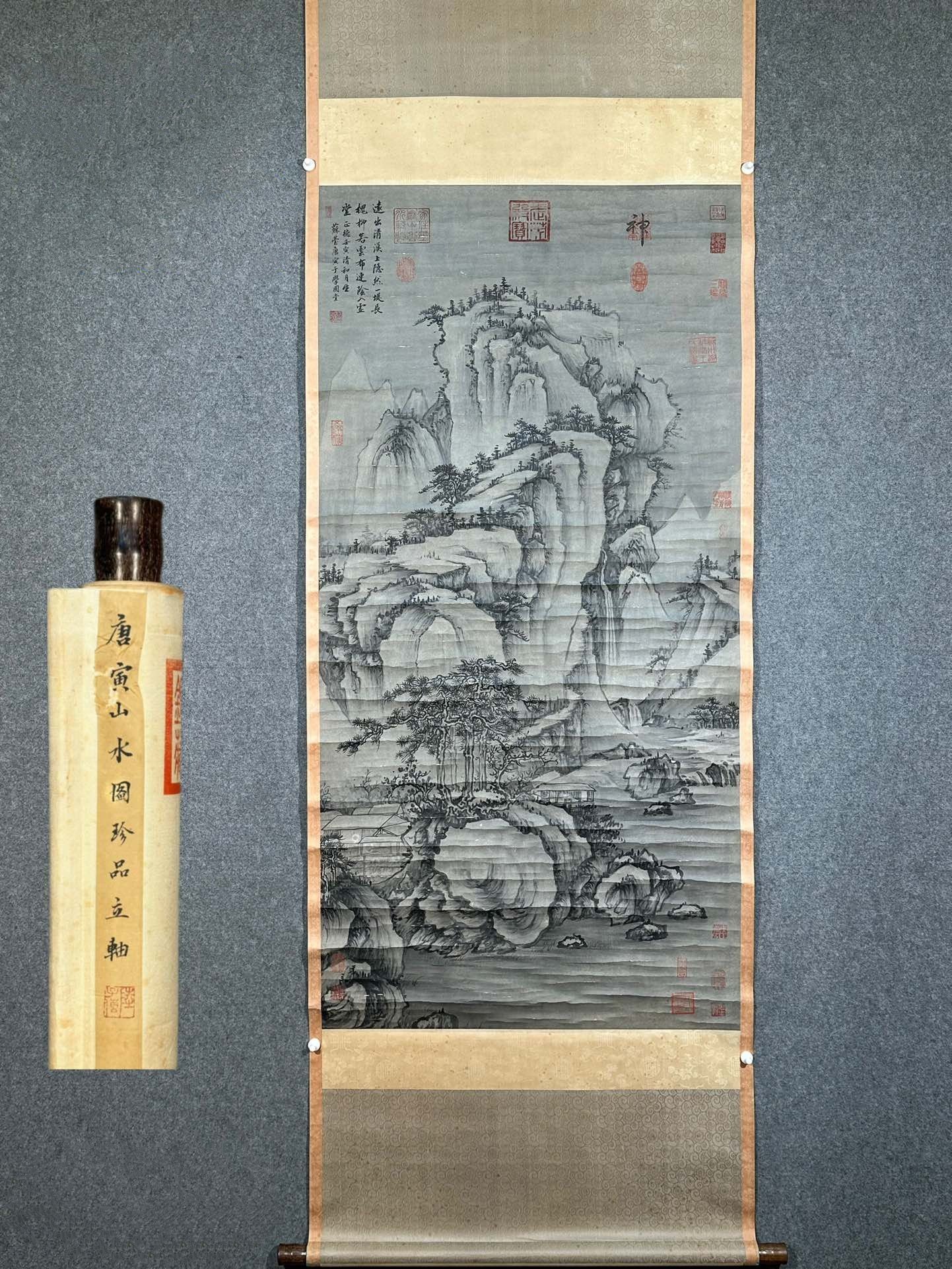 Chinese scroll painting Tang Yin