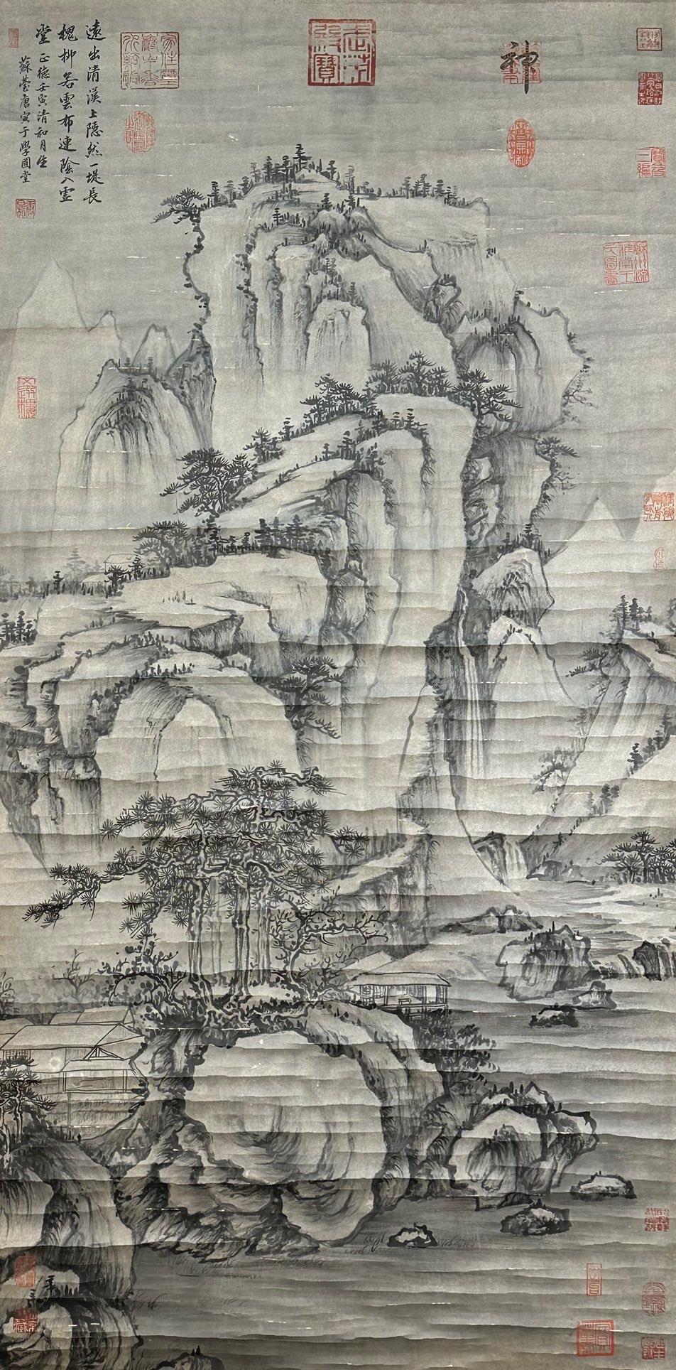 Chinese scroll painting Tang Yin