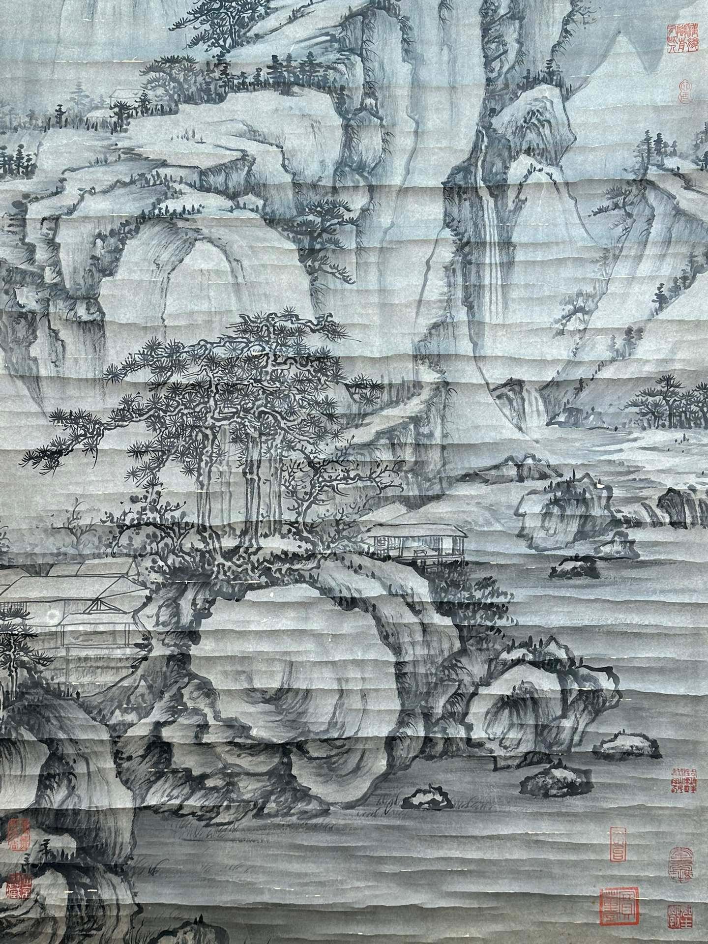 Chinese scroll painting Tang Yin