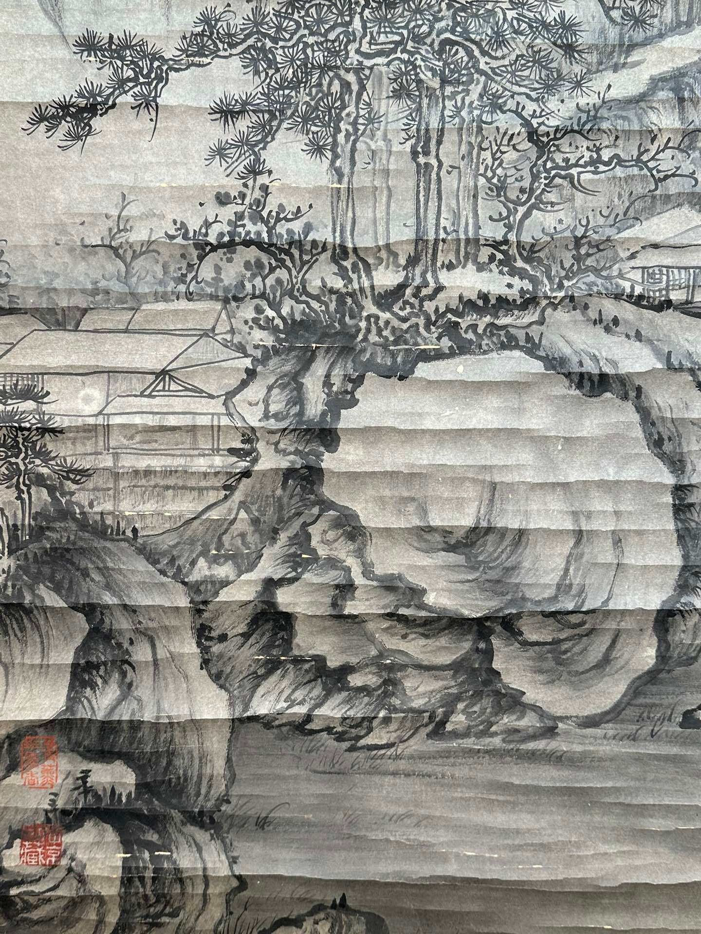 Chinese scroll painting Tang Yin