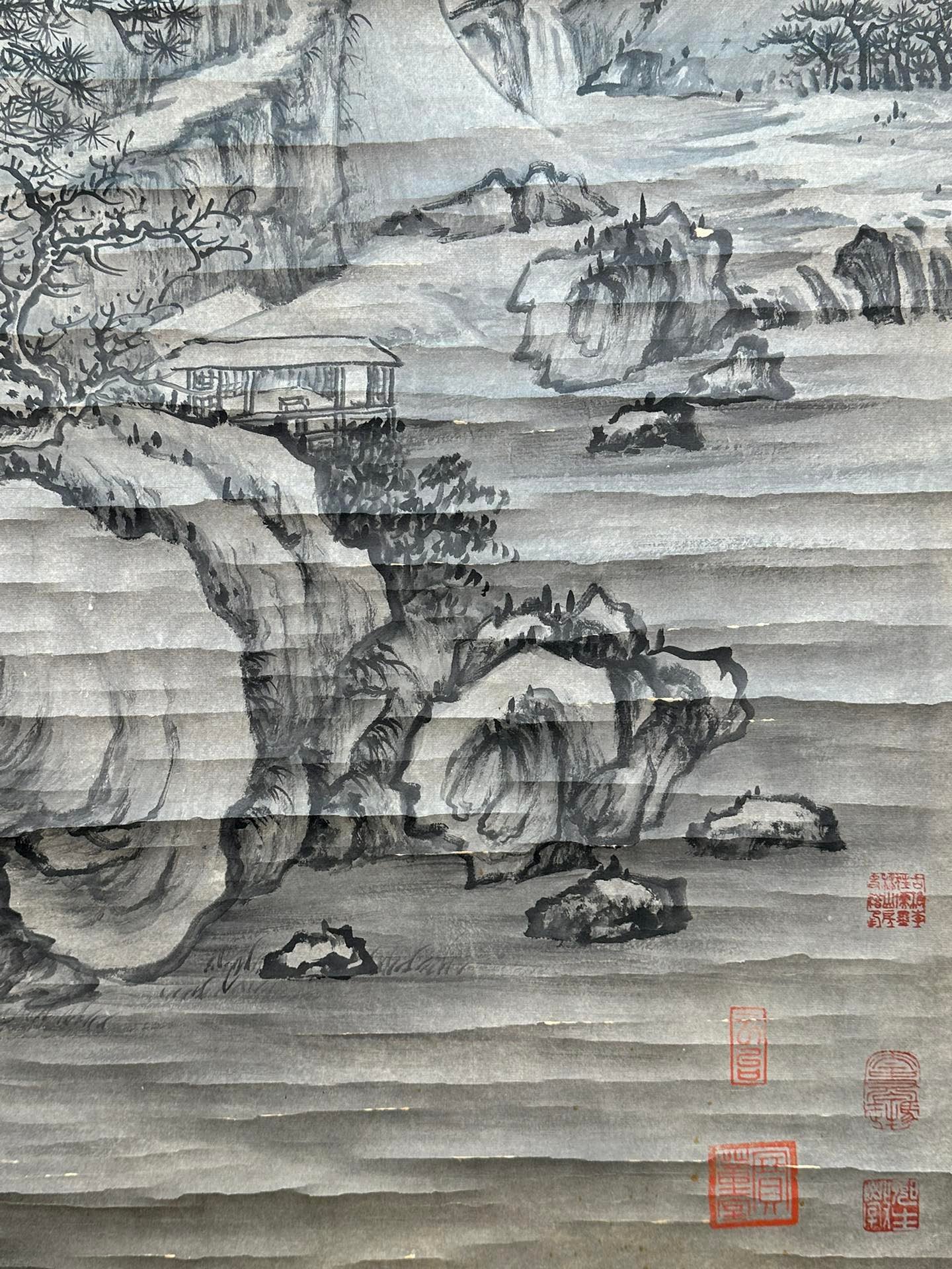 Chinese scroll painting Tang Yin