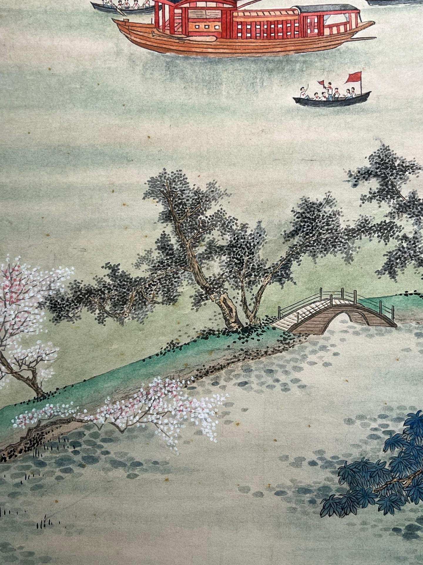 Chinese scroll painting Xie Zhiliu