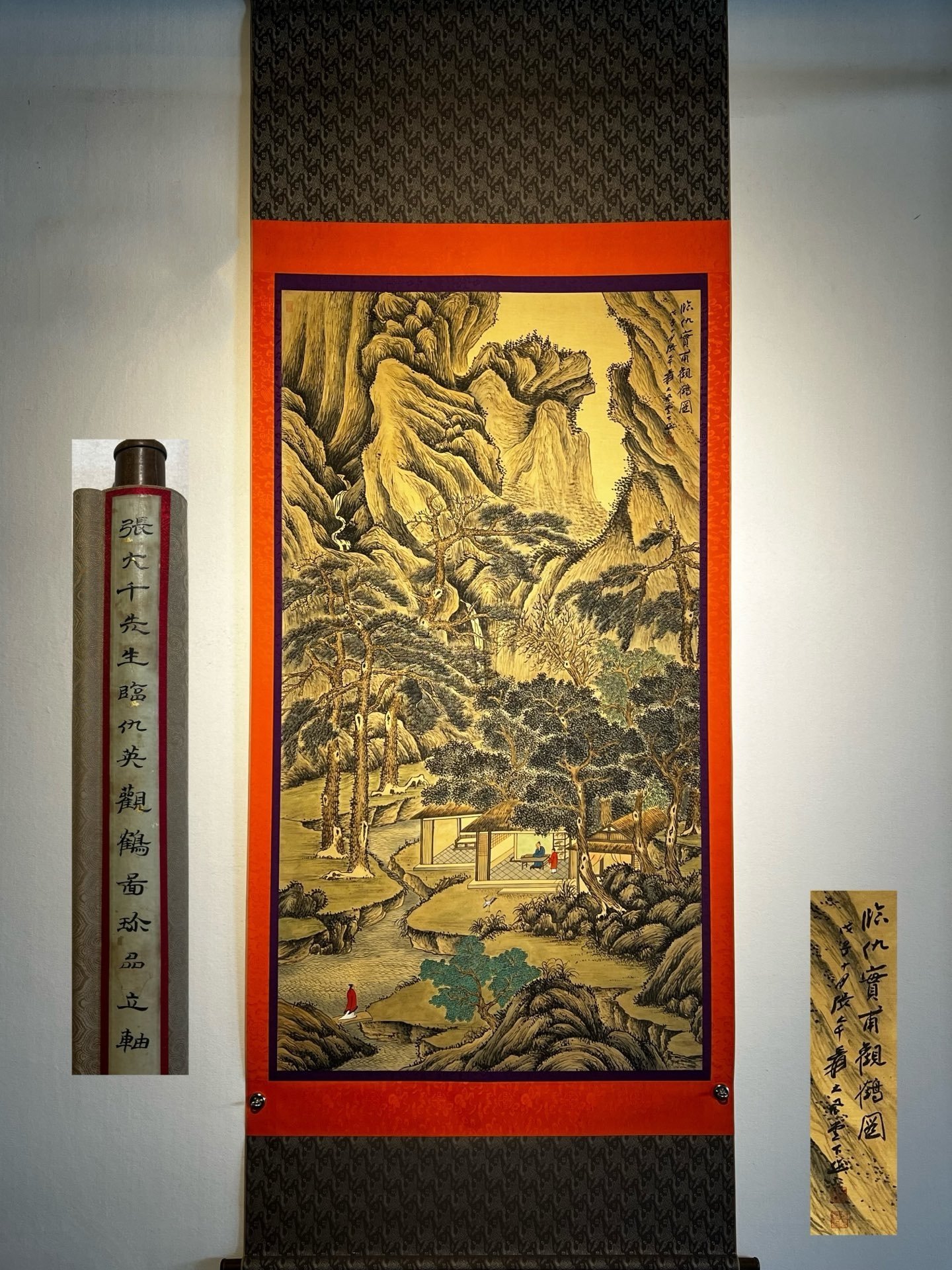 Chinese scroll painting Zhang Daqian