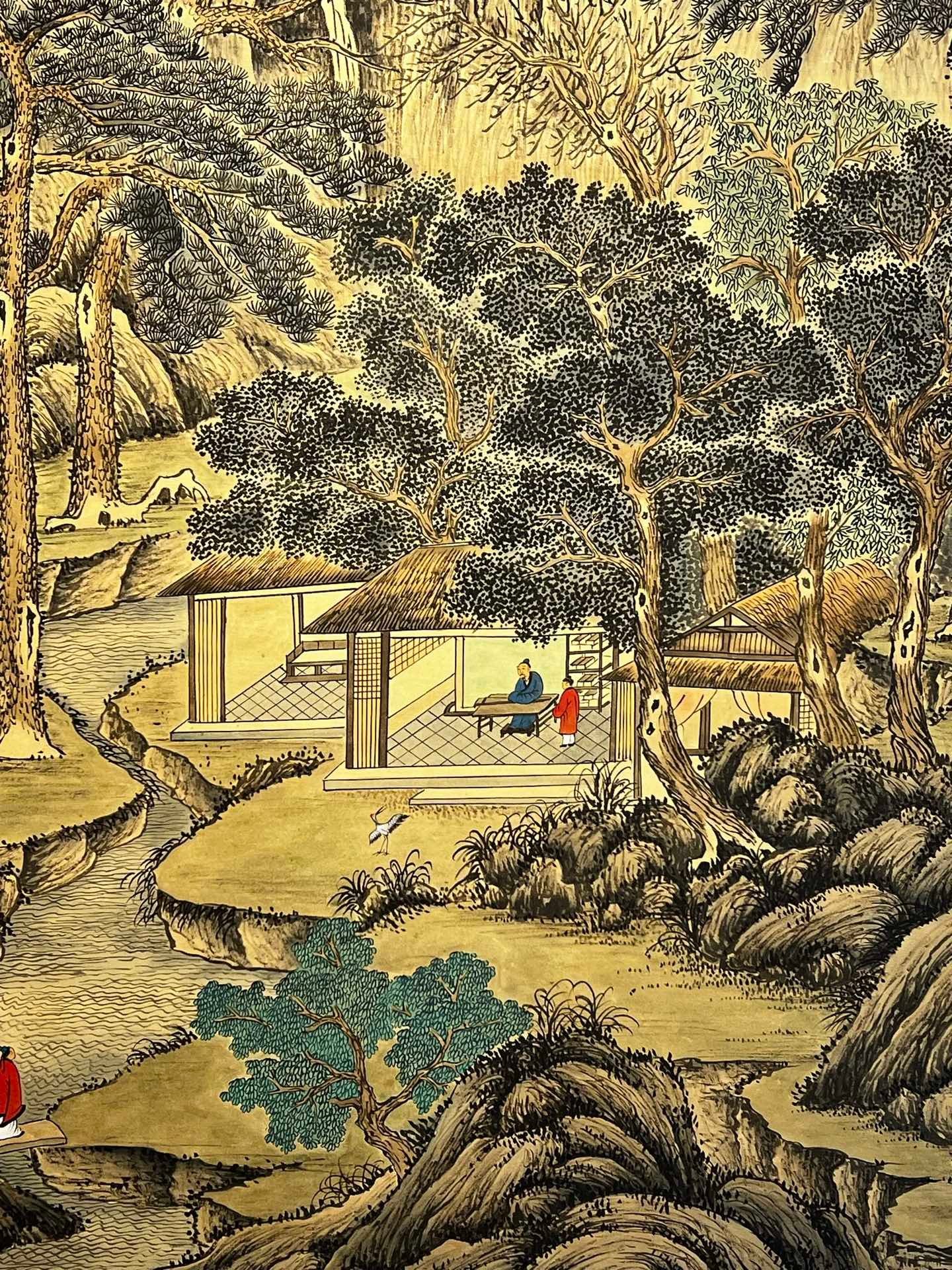 Chinese scroll painting Zhang Daqian