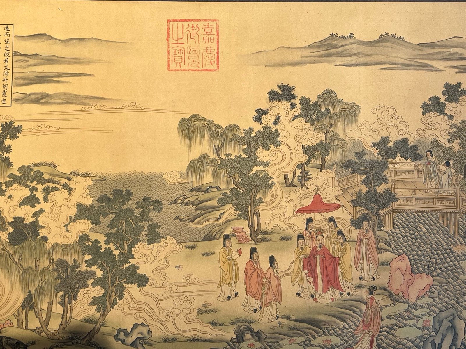 Chinese scroll painting Gu Kaizhi
