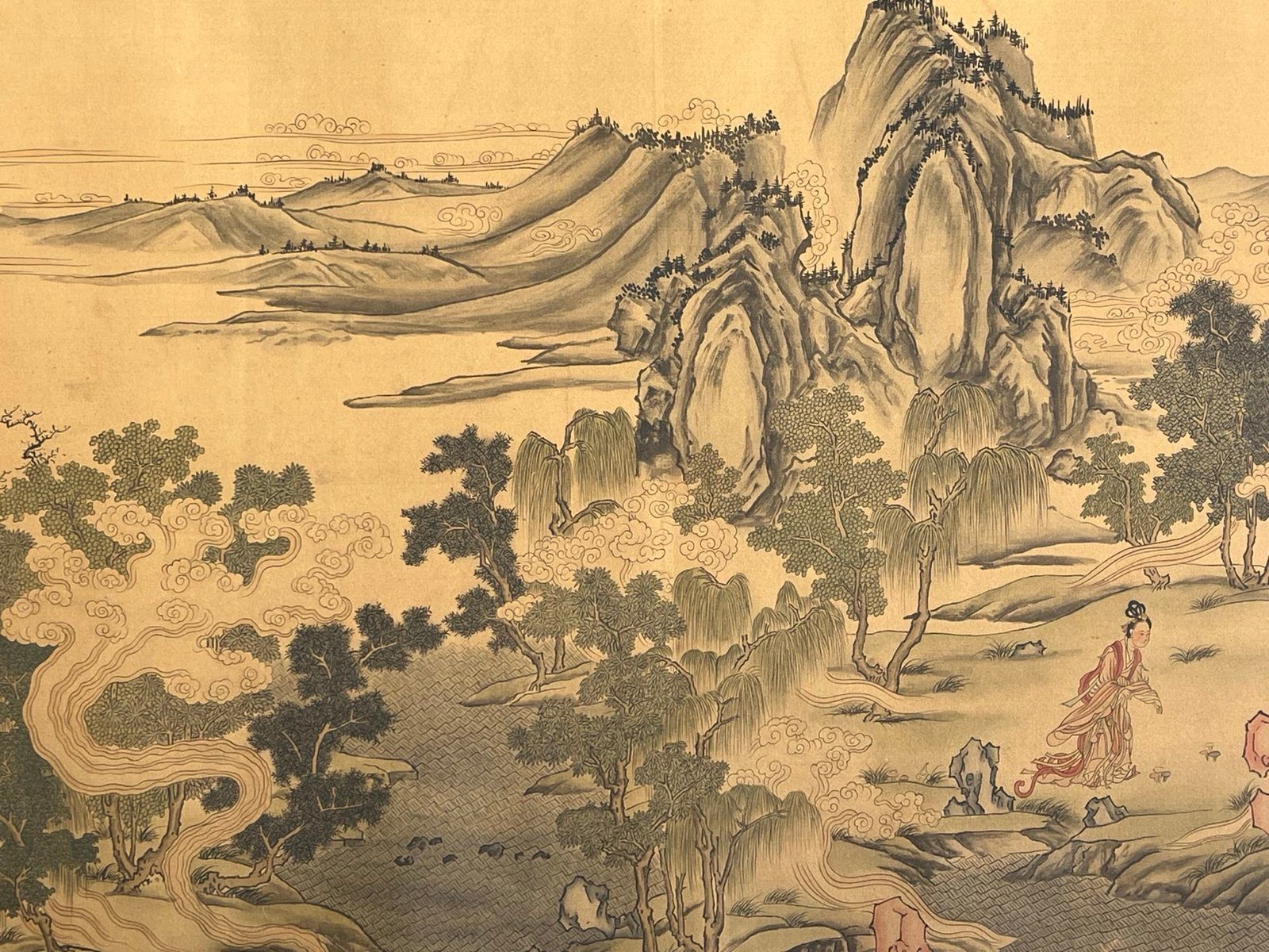 Chinese scroll painting Gu Kaizhi
