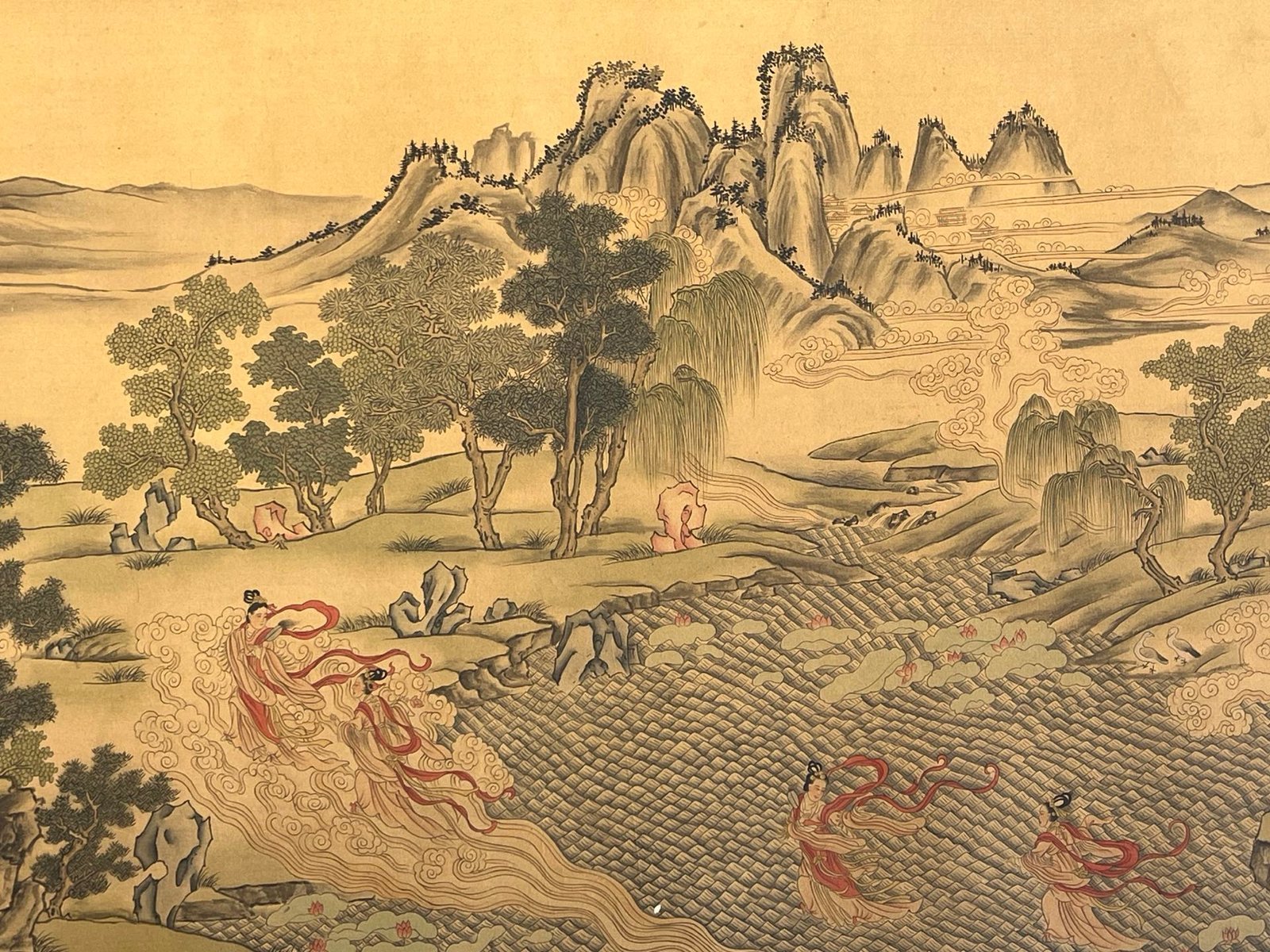 Chinese scroll painting Gu Kaizhi