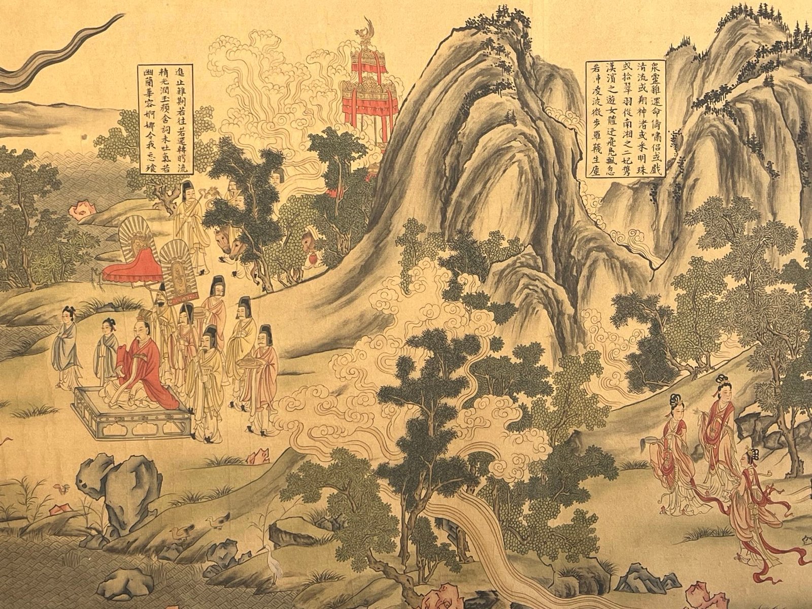 Chinese scroll painting Gu Kaizhi
