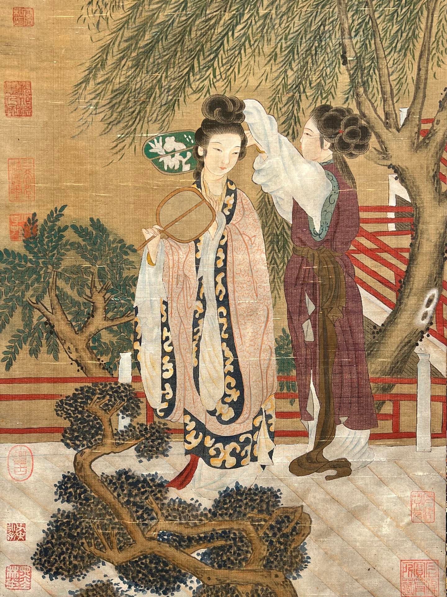 Chinese scroll painting Tang Yin