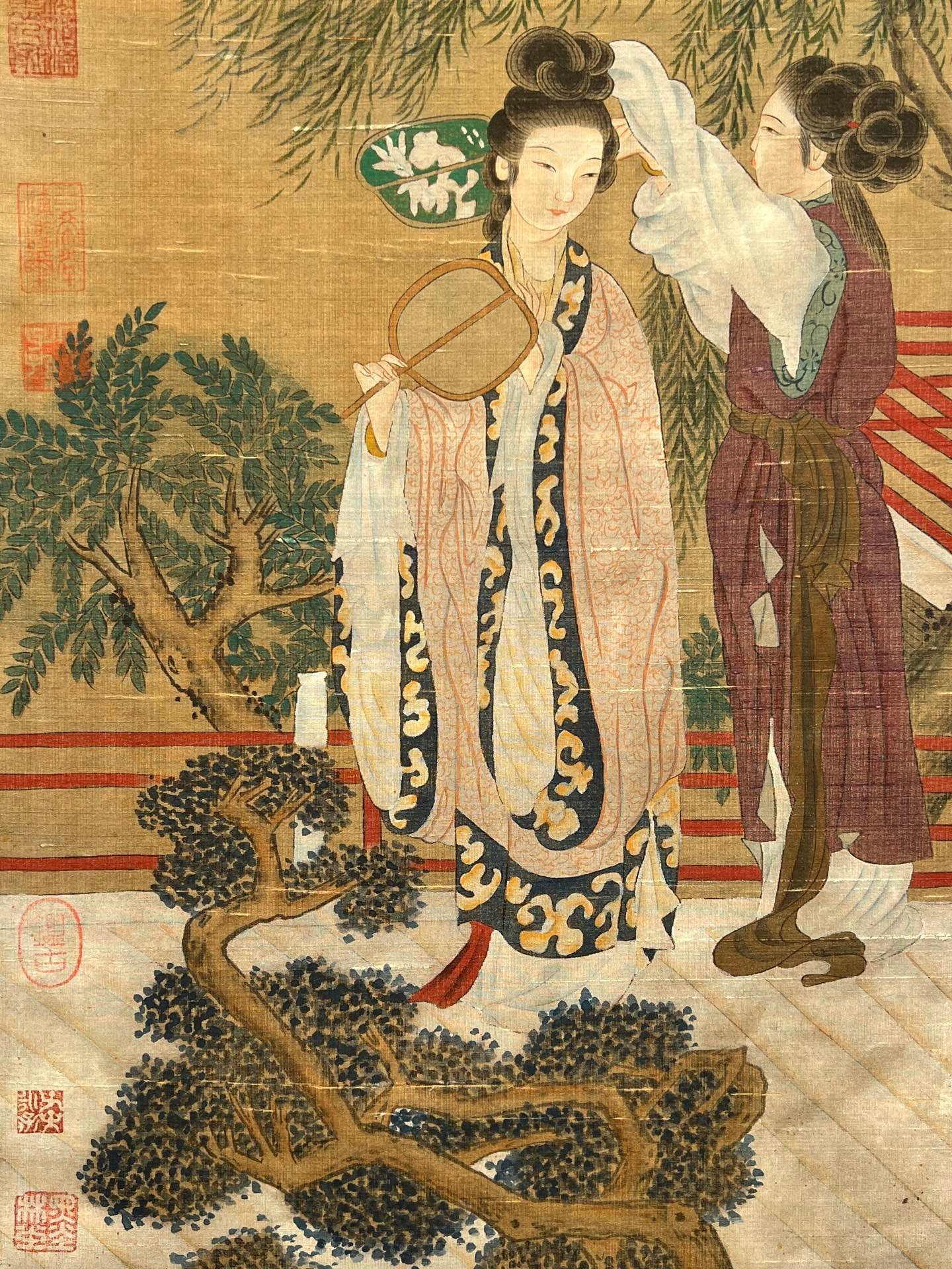Chinese scroll painting Tang Yin