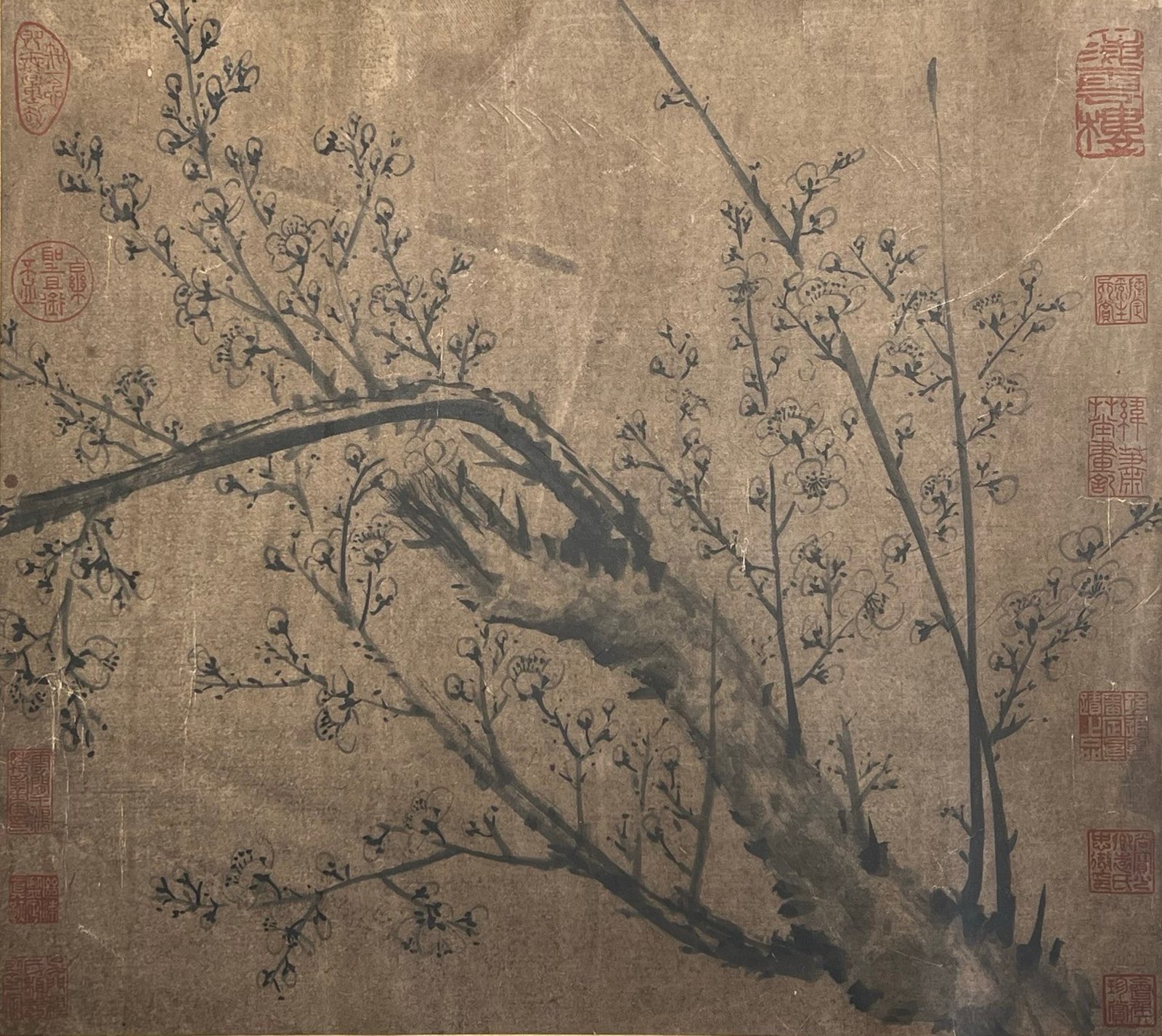 Chinese scroll painting Wang Xiz