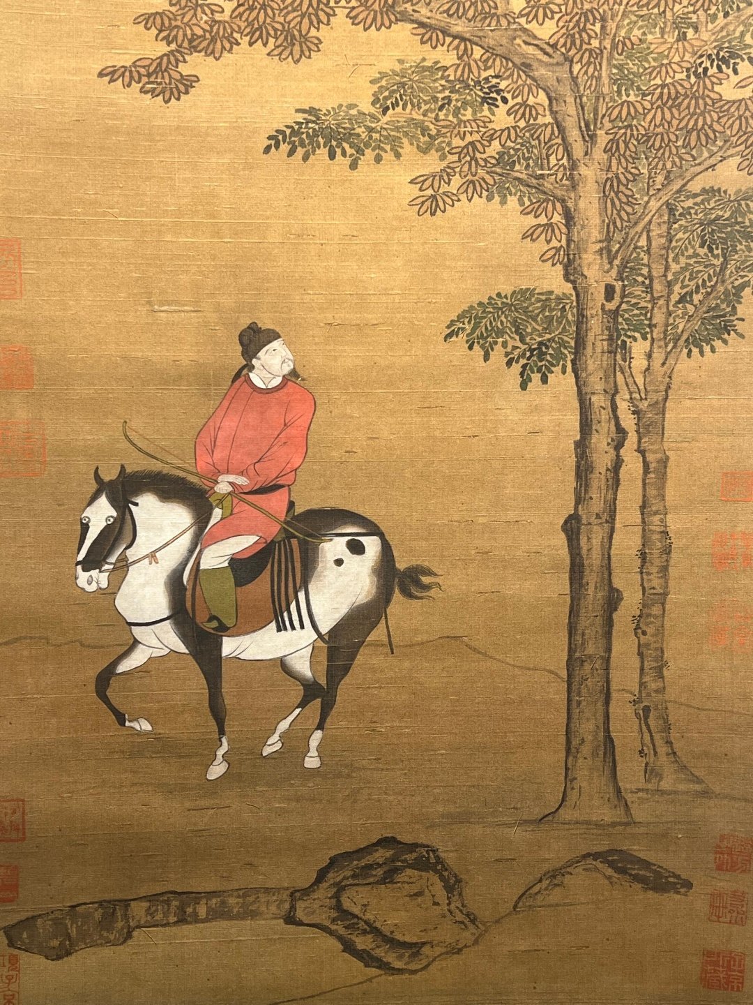 Chinese scroll painting Han Huang