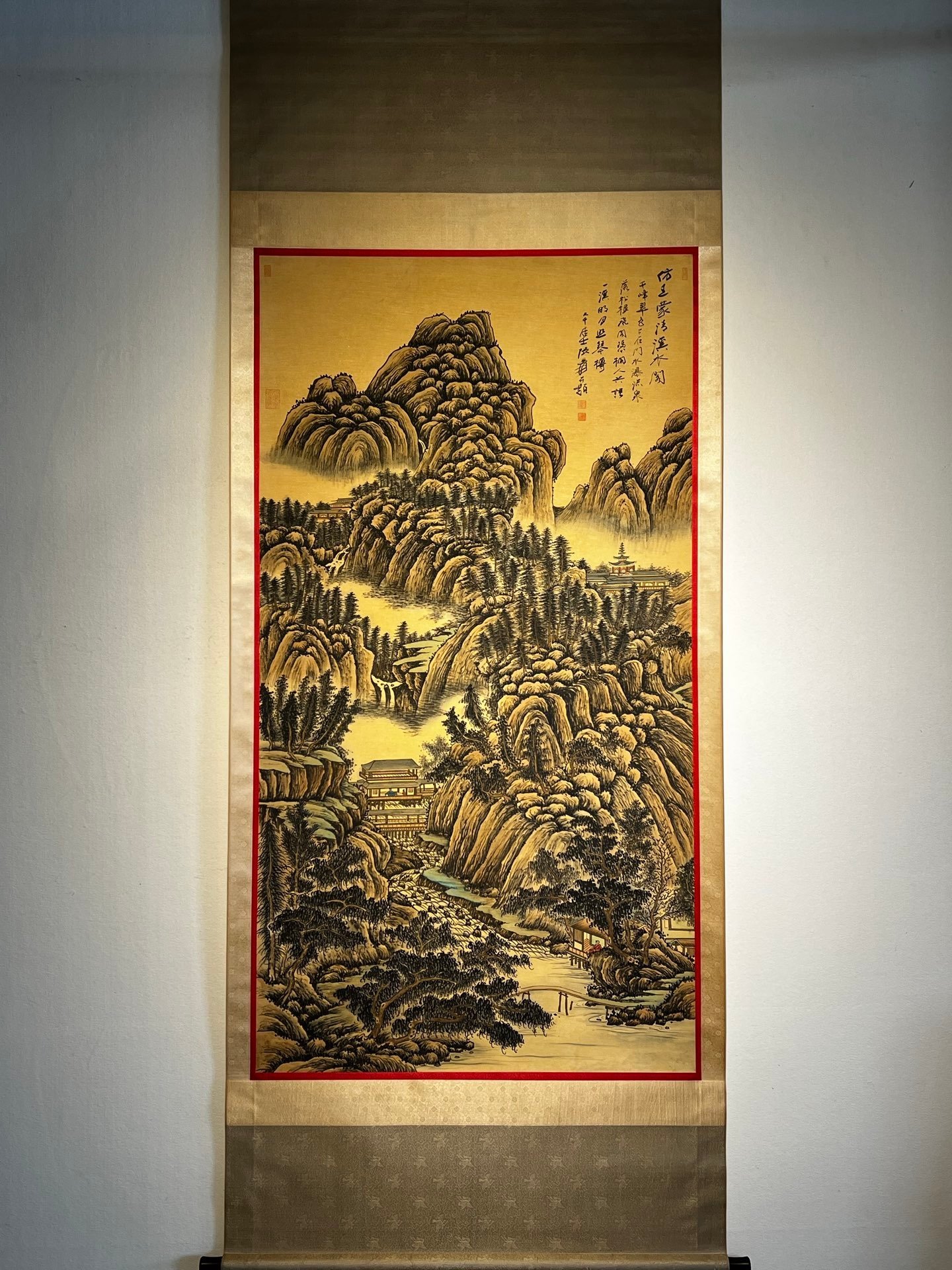 Chinese scroll painting Zhang Daqian