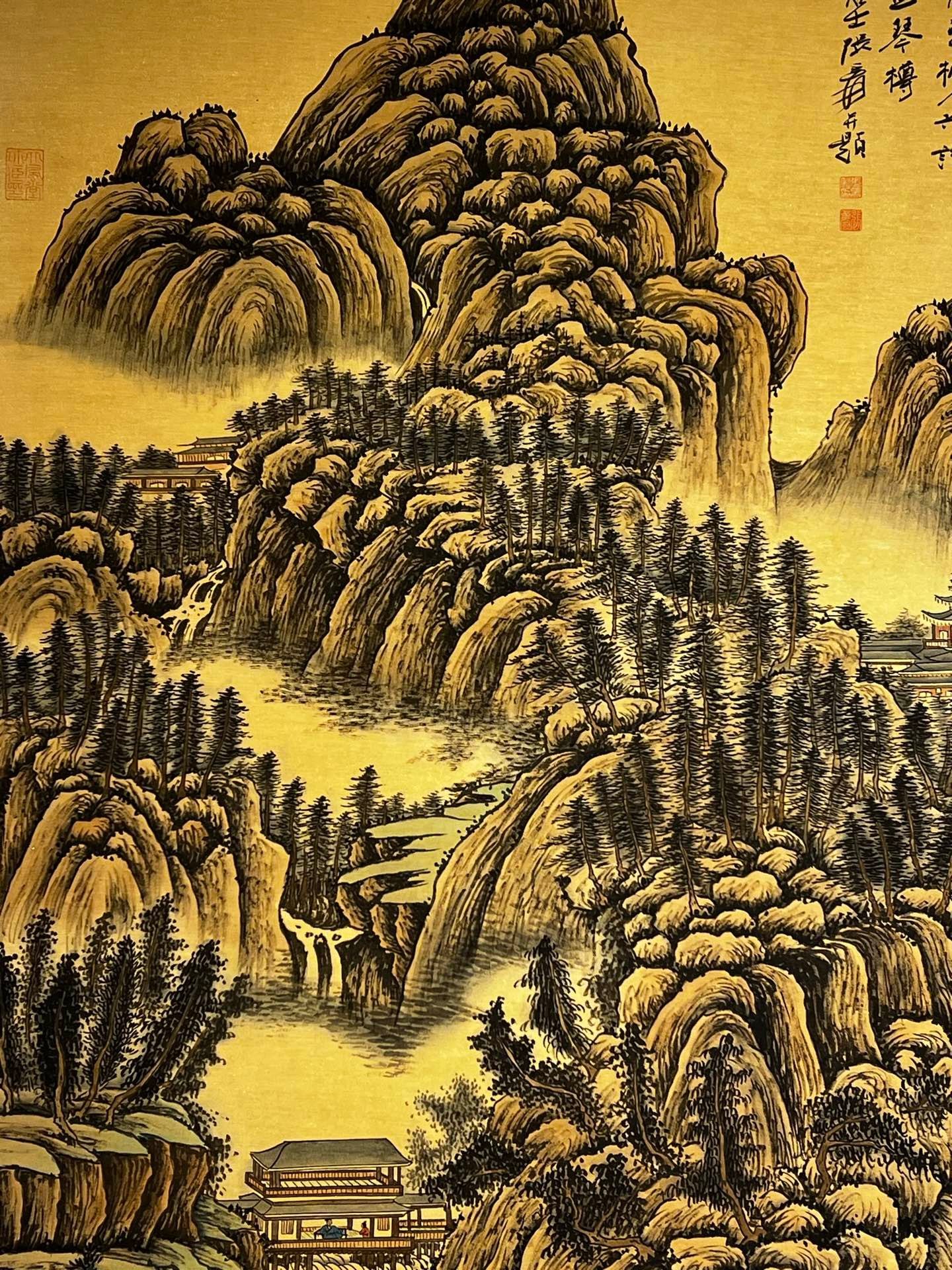 Chinese scroll painting Zhang Daqian
