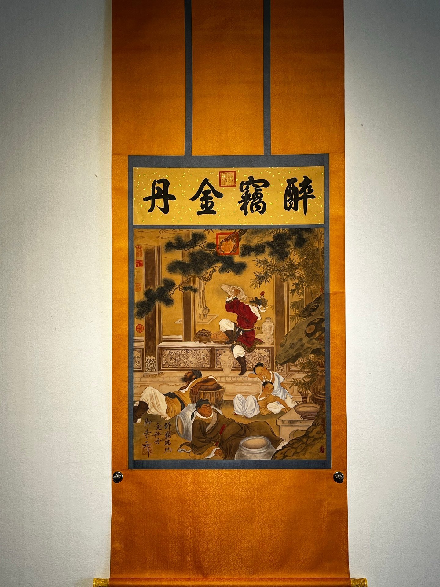 Chinese scroll painting Huizong