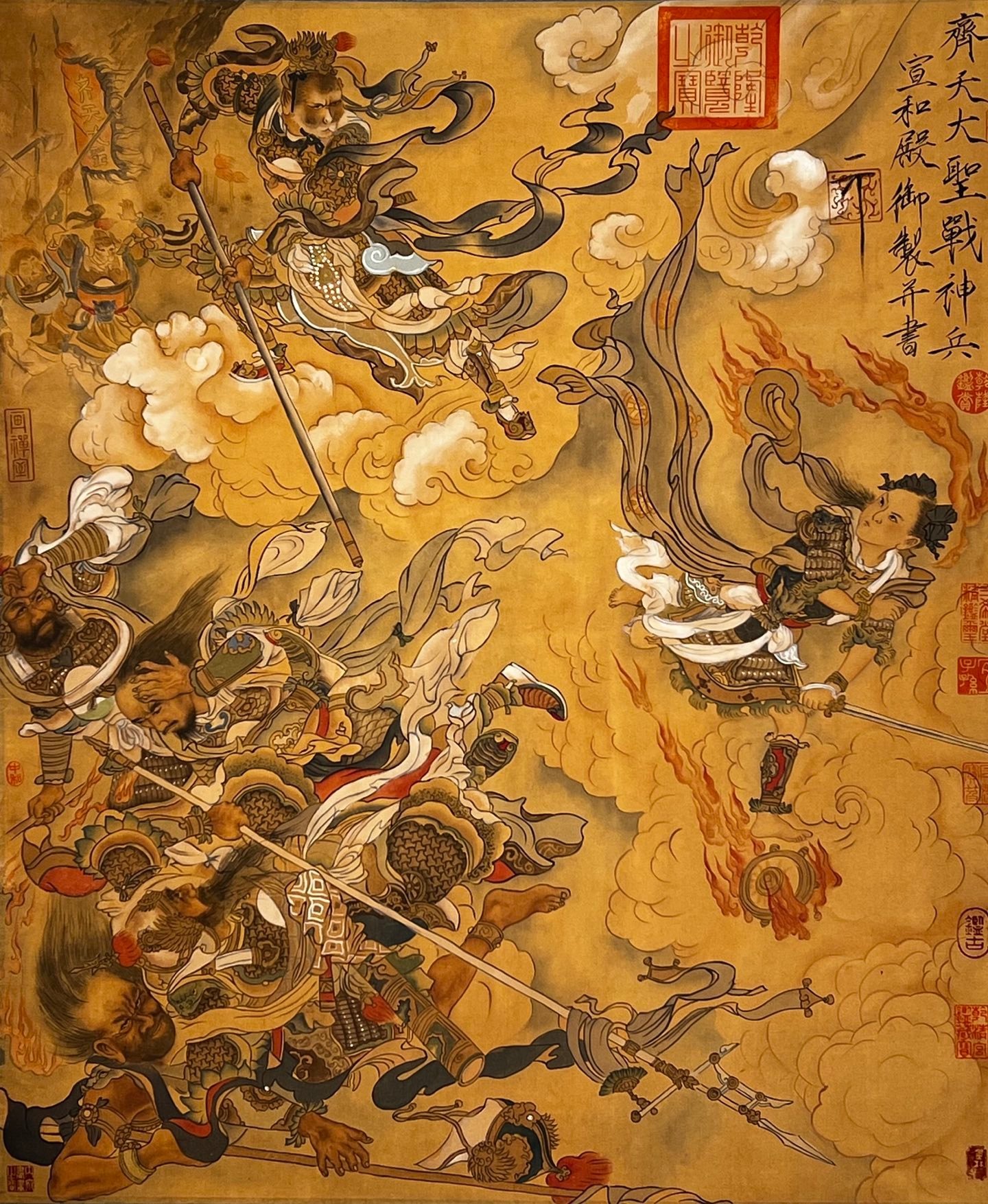 Chinese scroll painting Huizong