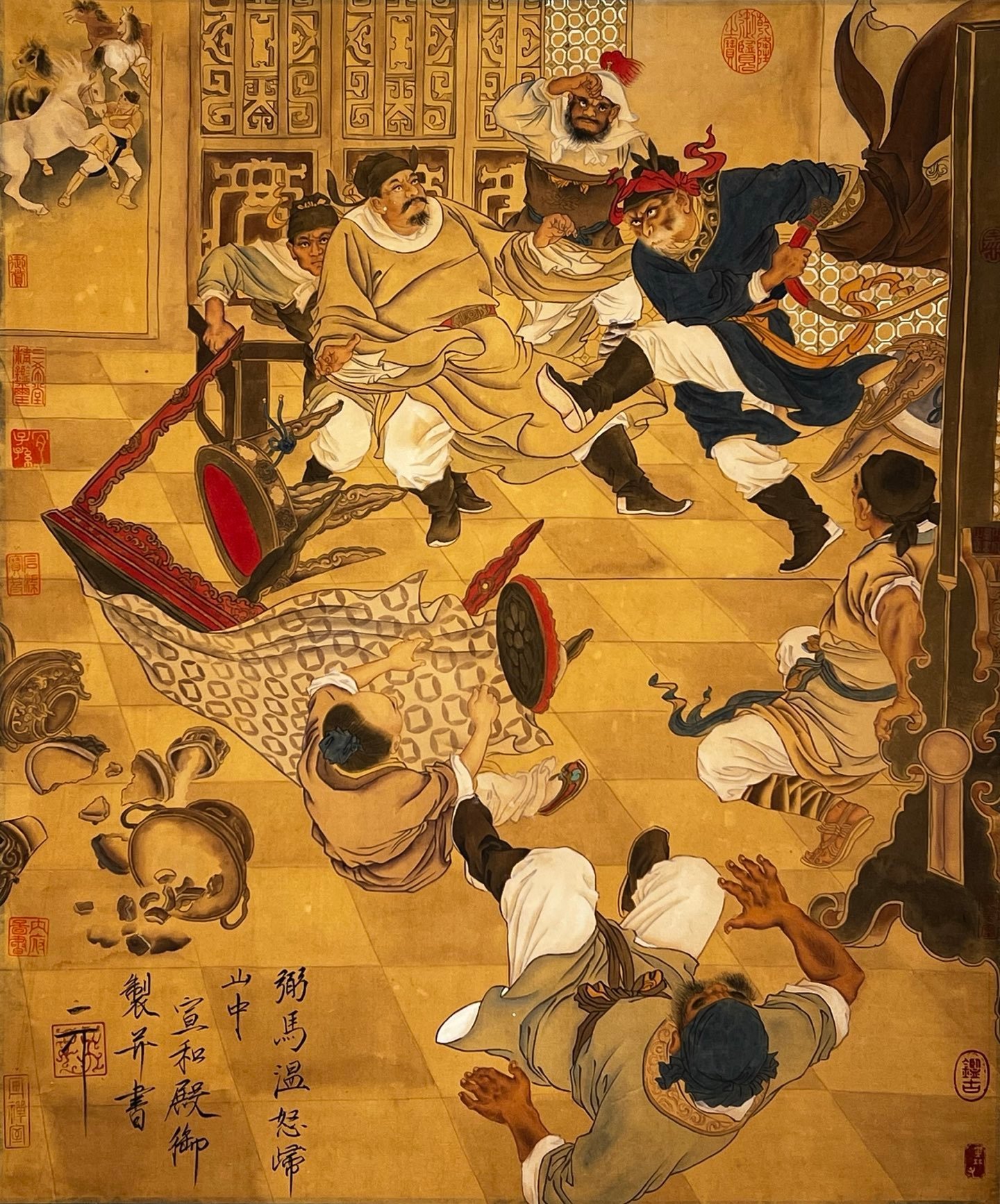 Chinese scroll painting Huizong