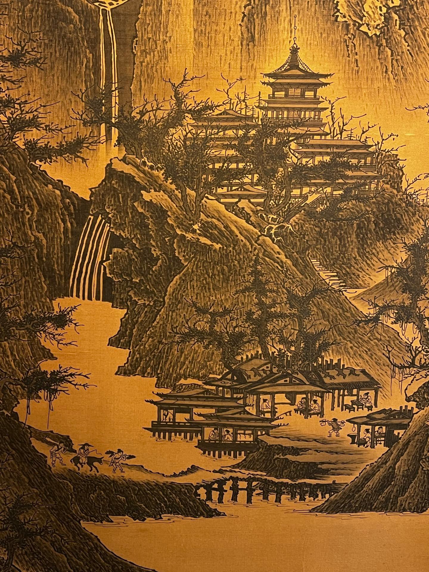 Chinese scroll painting Li Cheng
