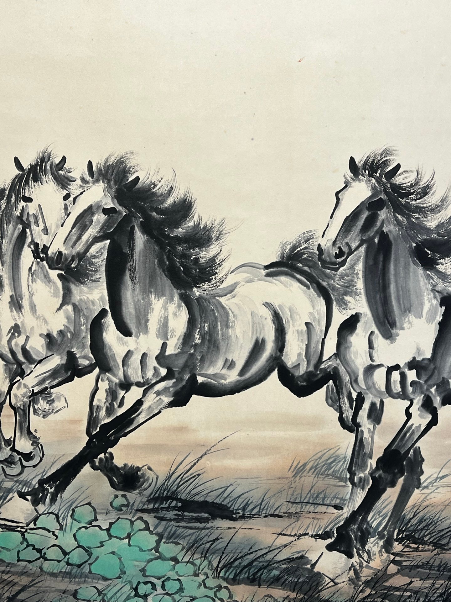 Chinese scroll painting Xu Beihong
