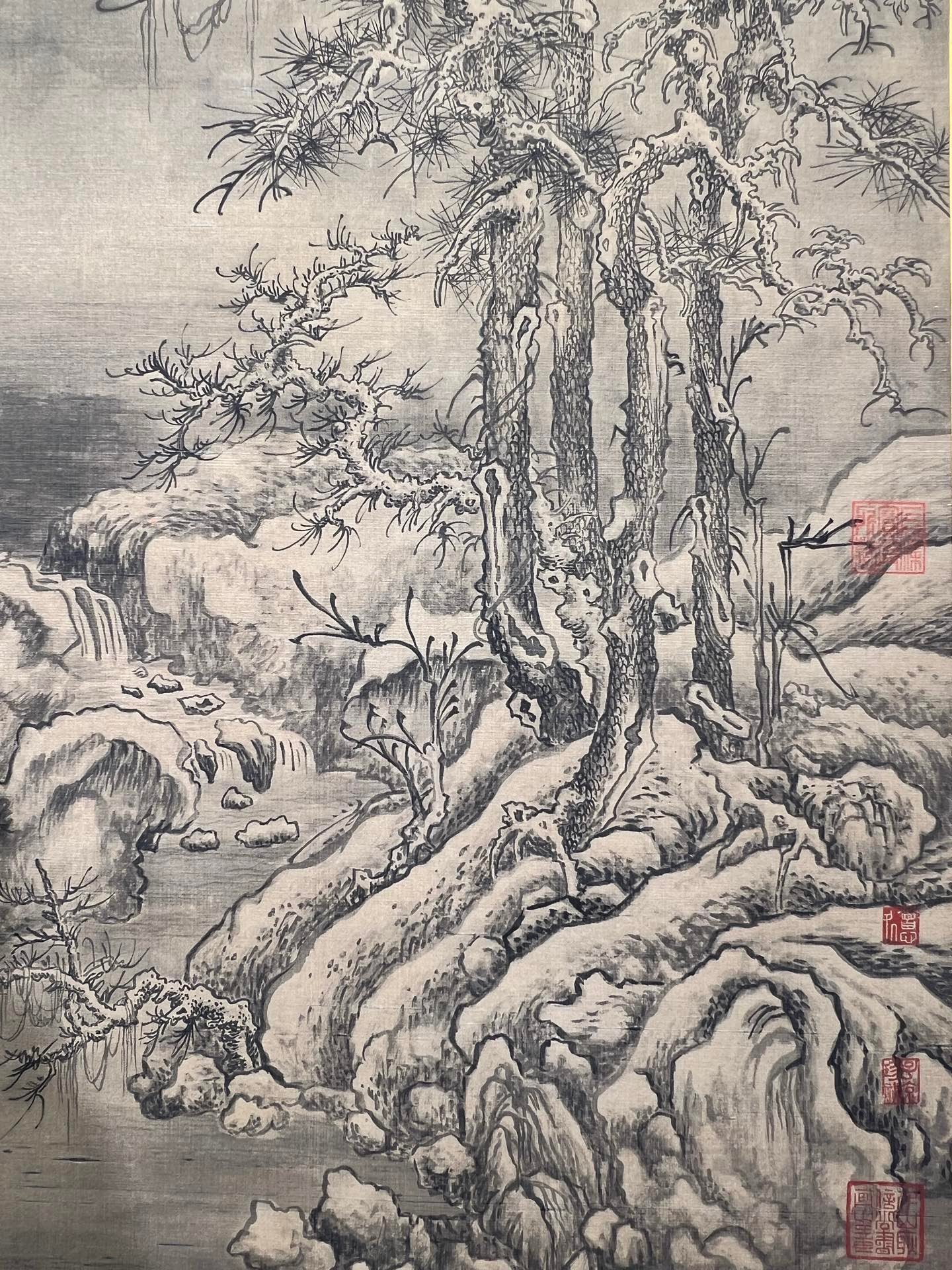 Chinese scroll painting Li Cheng