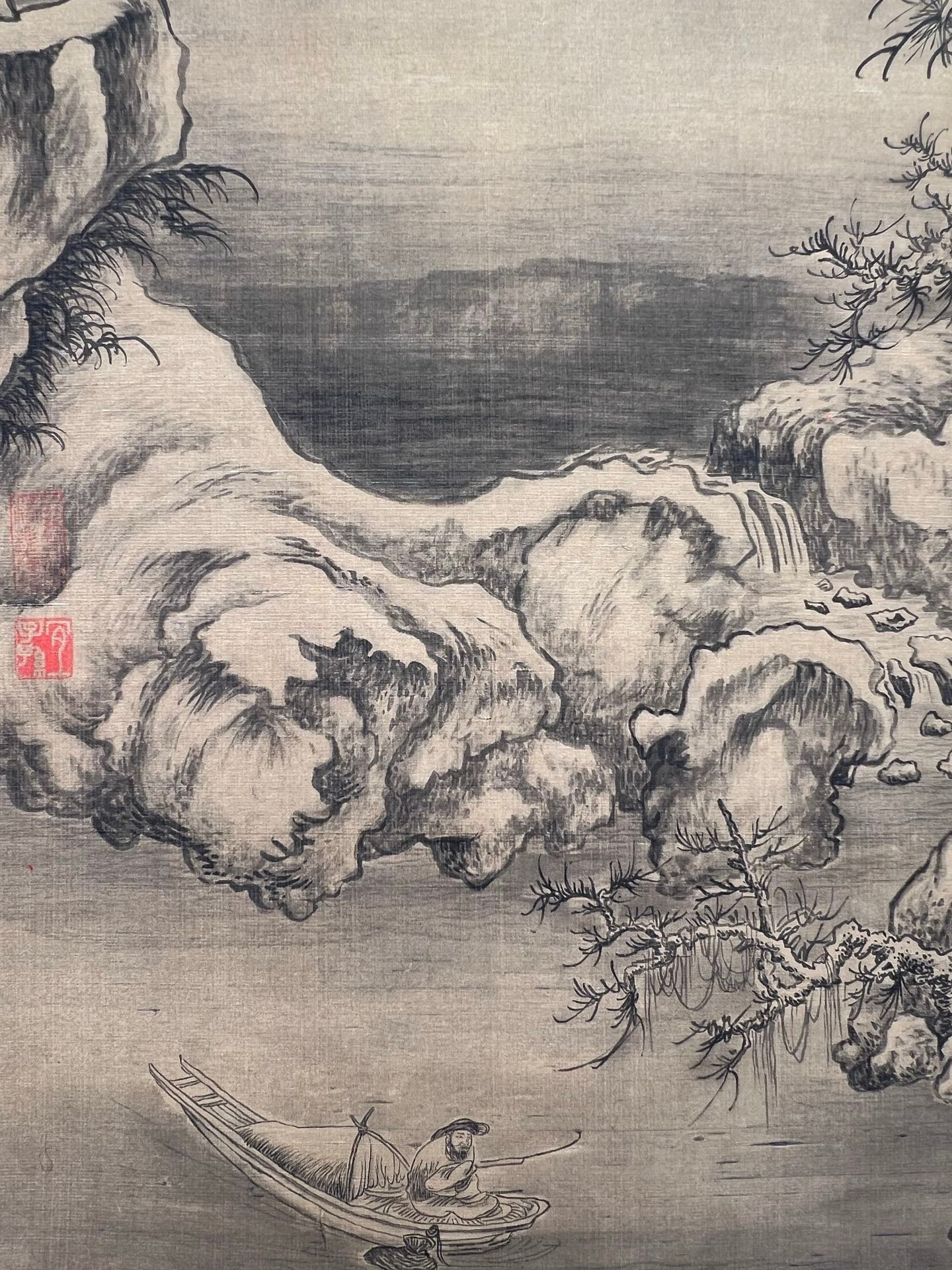 Chinese scroll painting Li Cheng