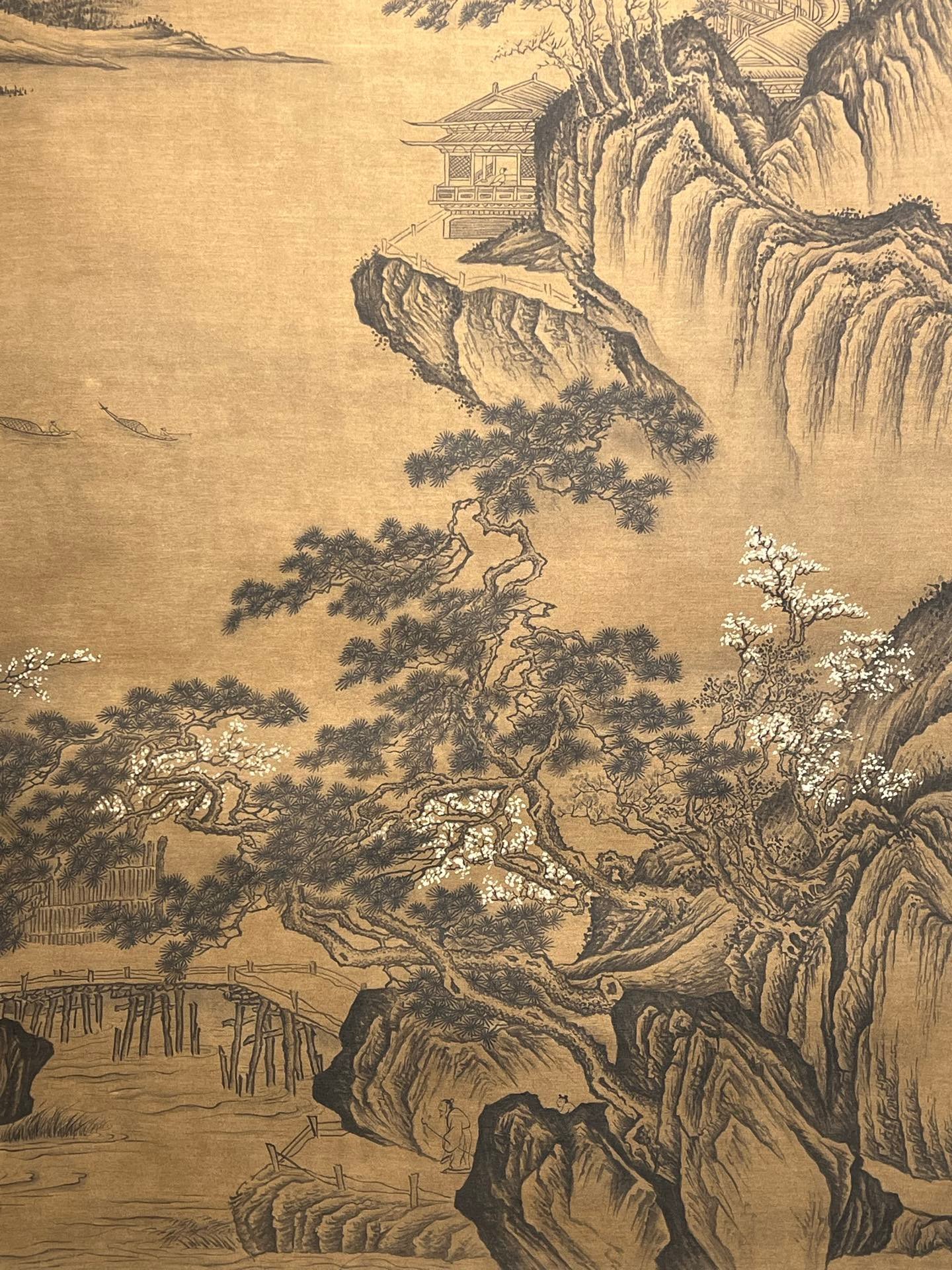 Chinese scroll painting Tang Yin