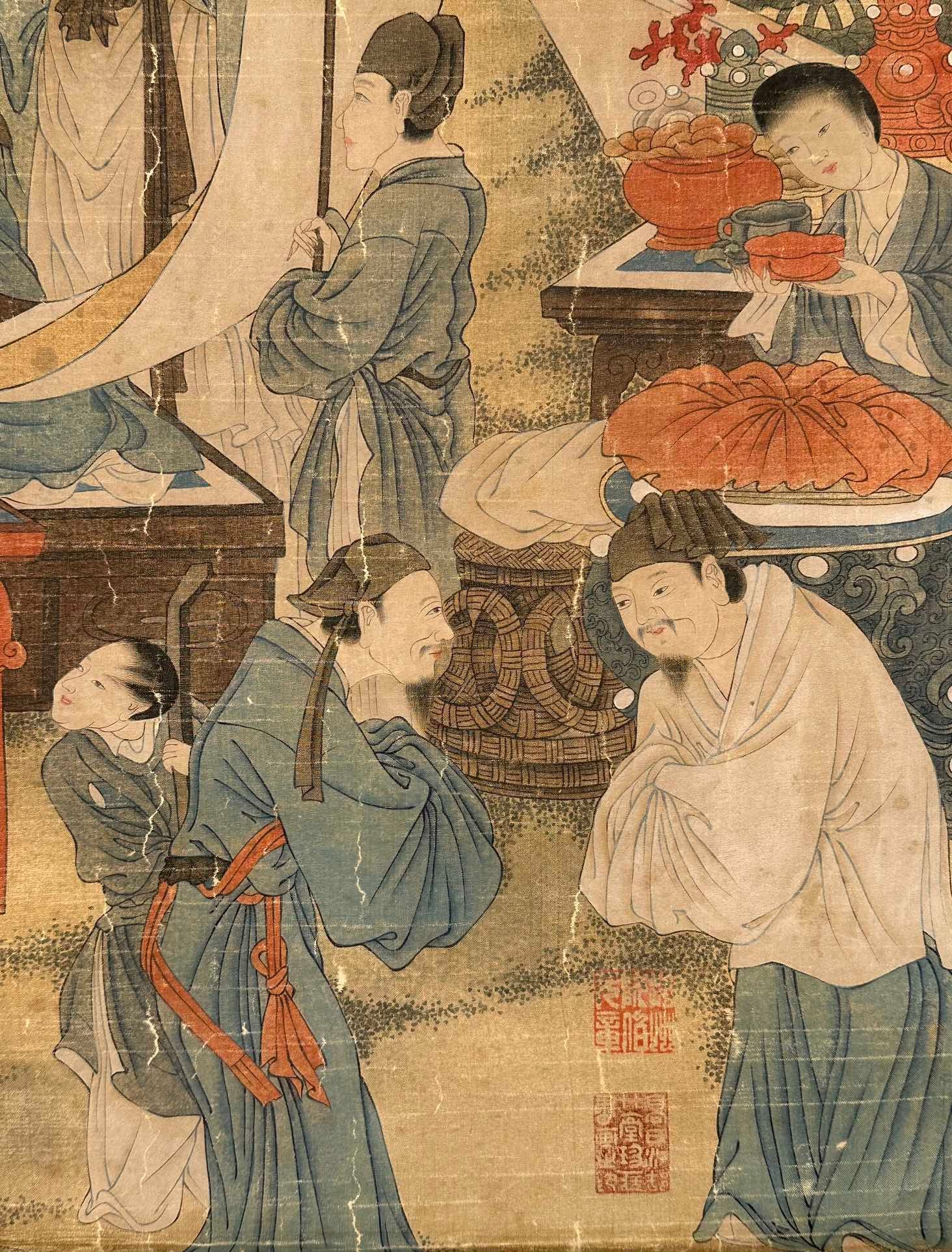 Chinese scroll painting Li Sixun