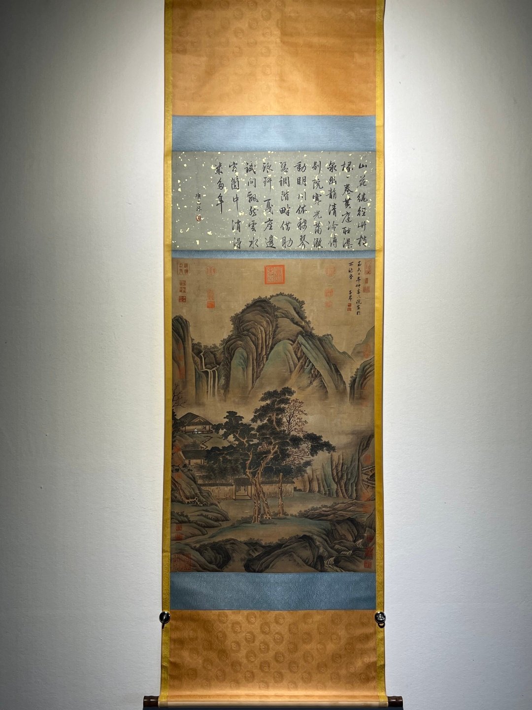Chinese scroll painting Zhao Mengfu