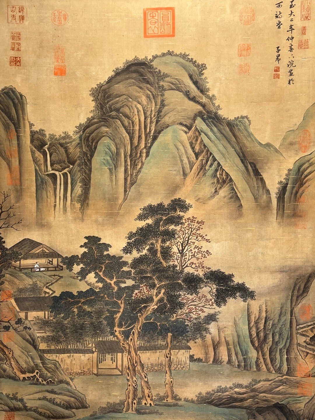 Chinese scroll painting Zhao Mengfu
