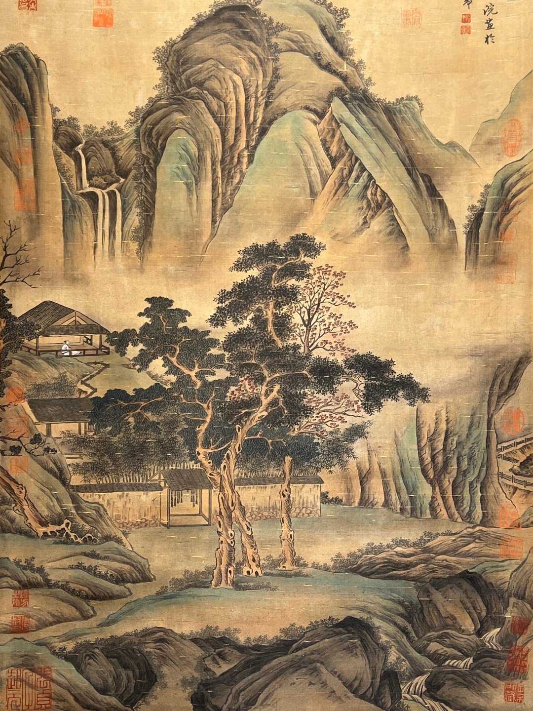Chinese scroll painting Zhao Mengfu