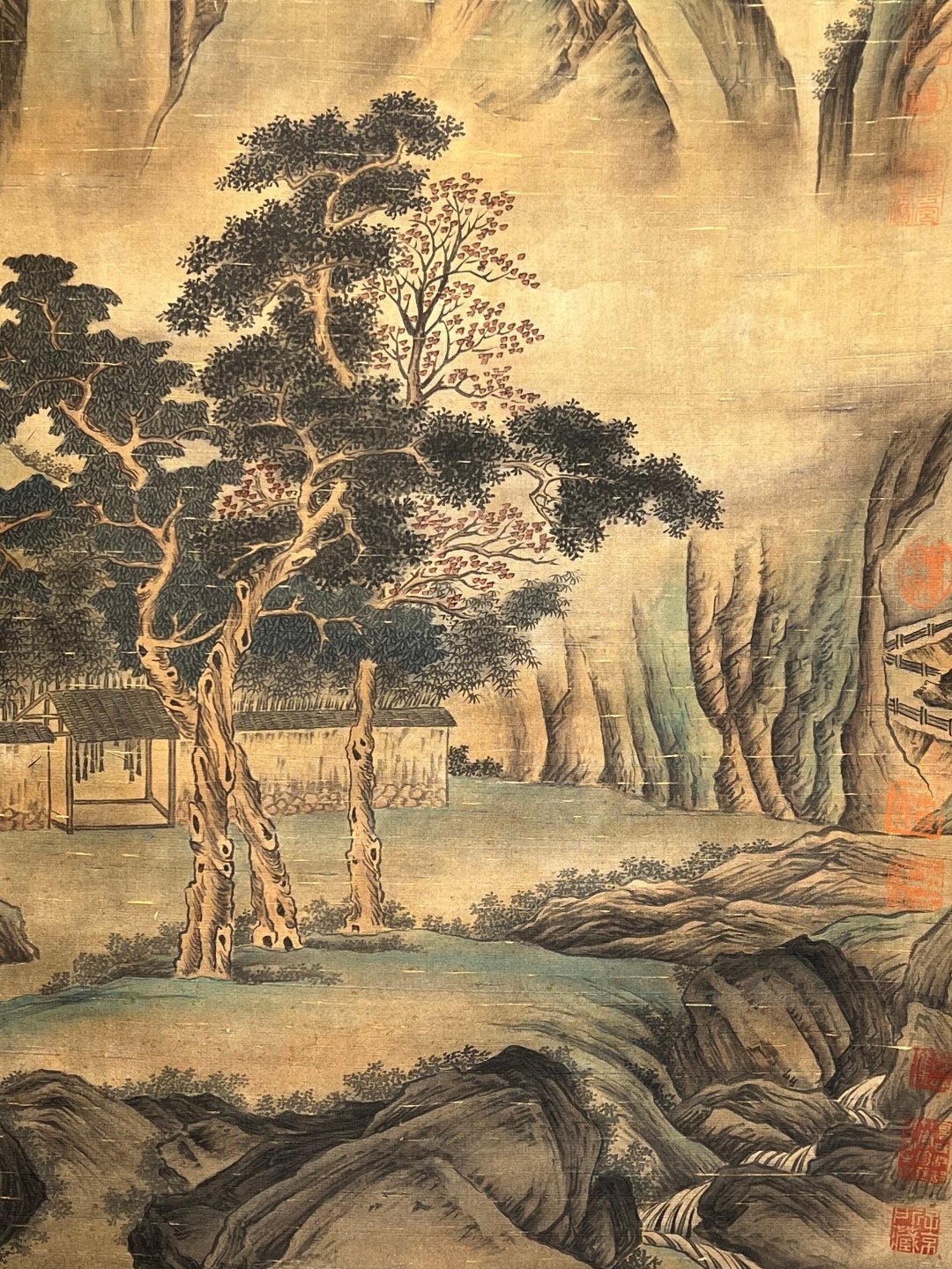 Chinese scroll painting Zhao Mengfu