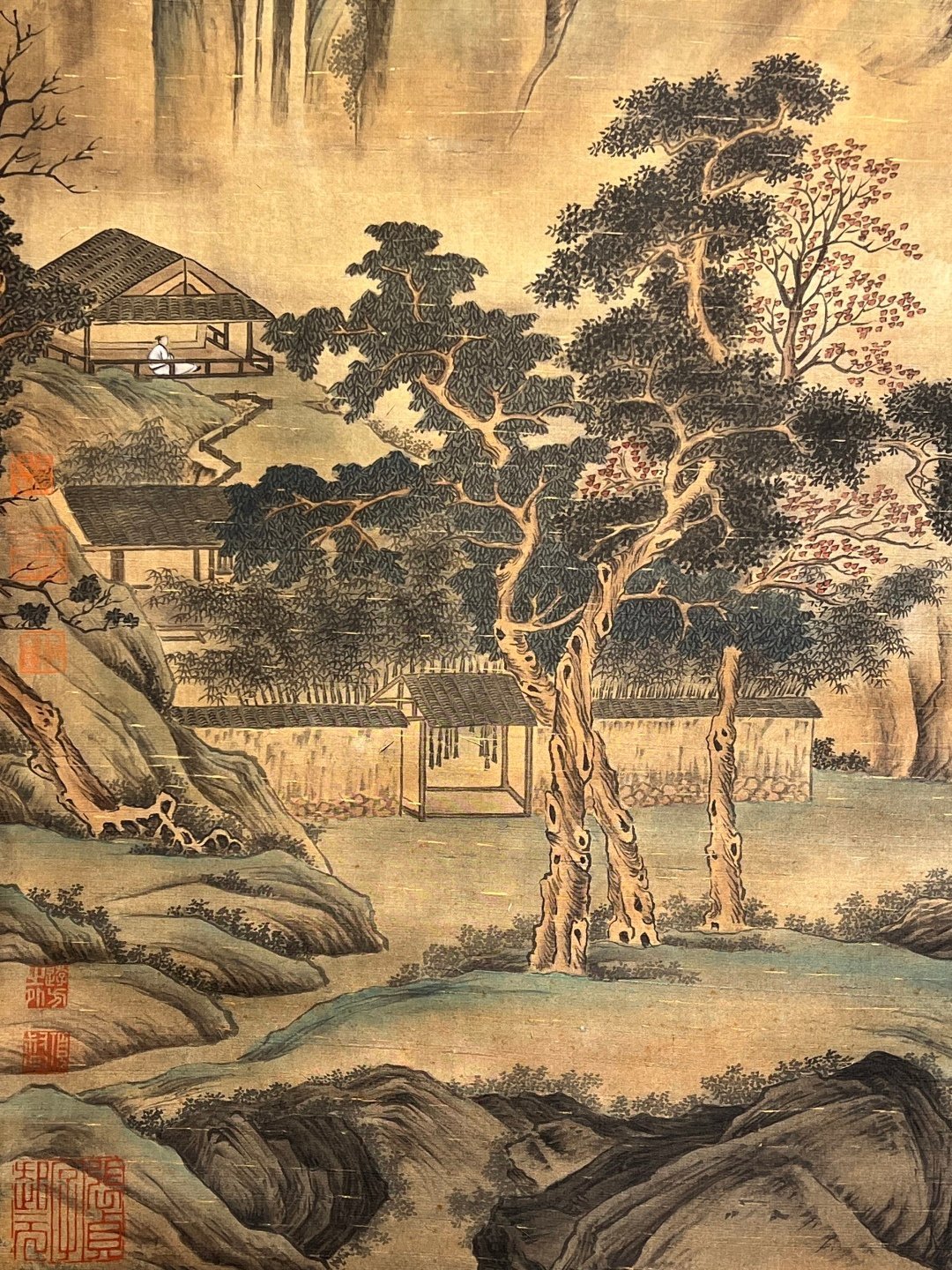 Chinese scroll painting Zhao Mengfu