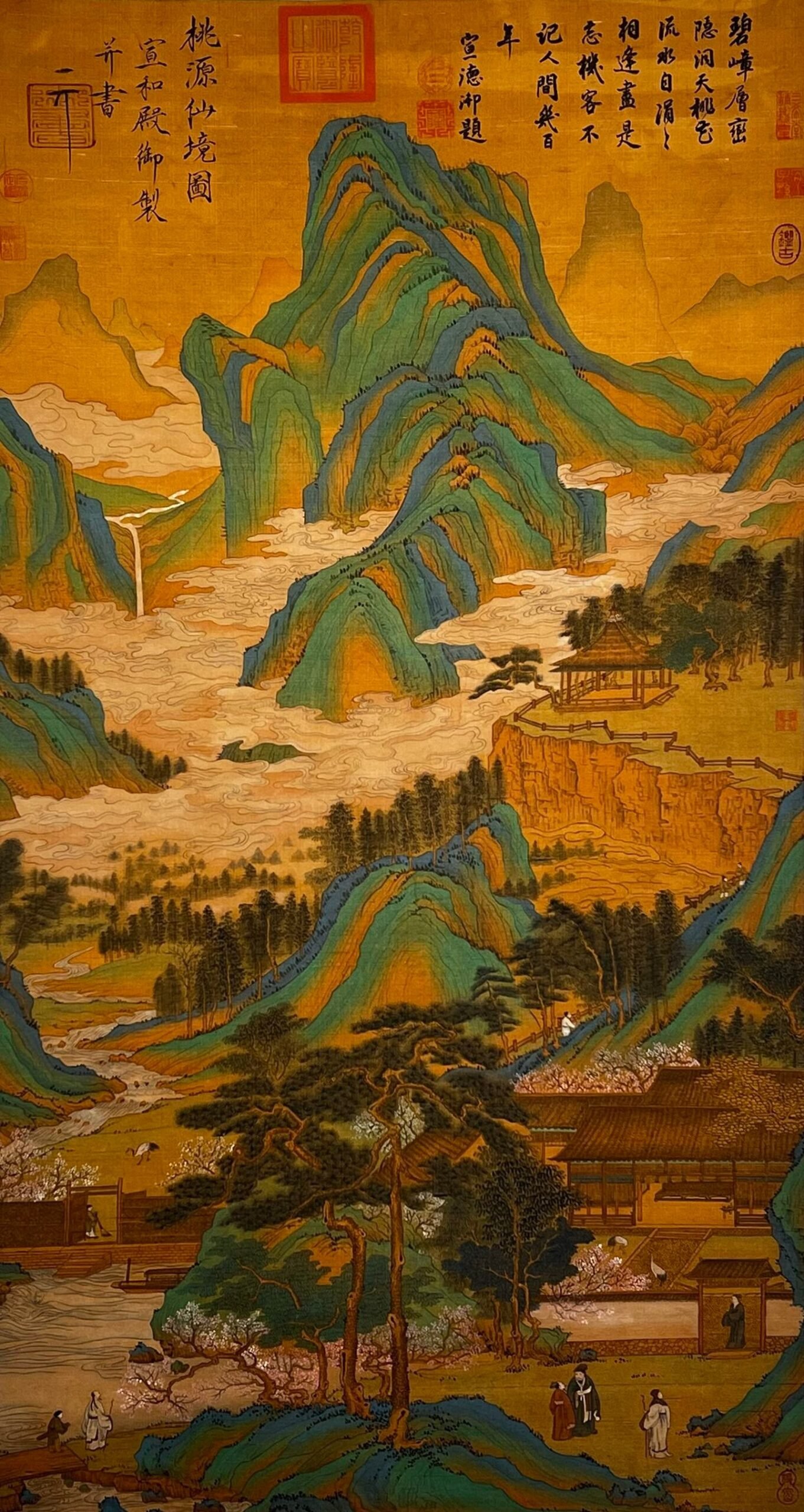 Chinese scroll painting Huizongs