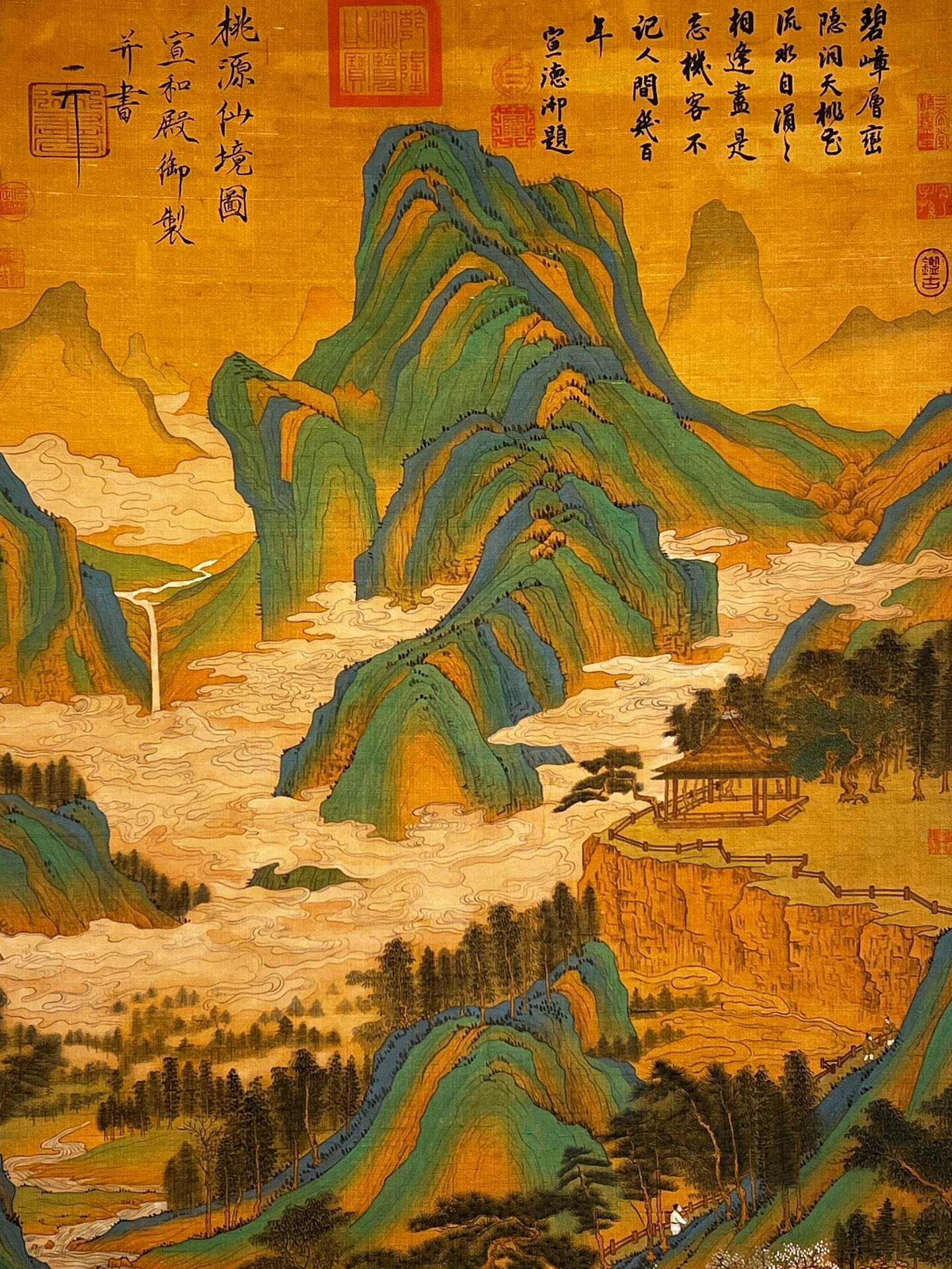 Chinese scroll painting Huizongs