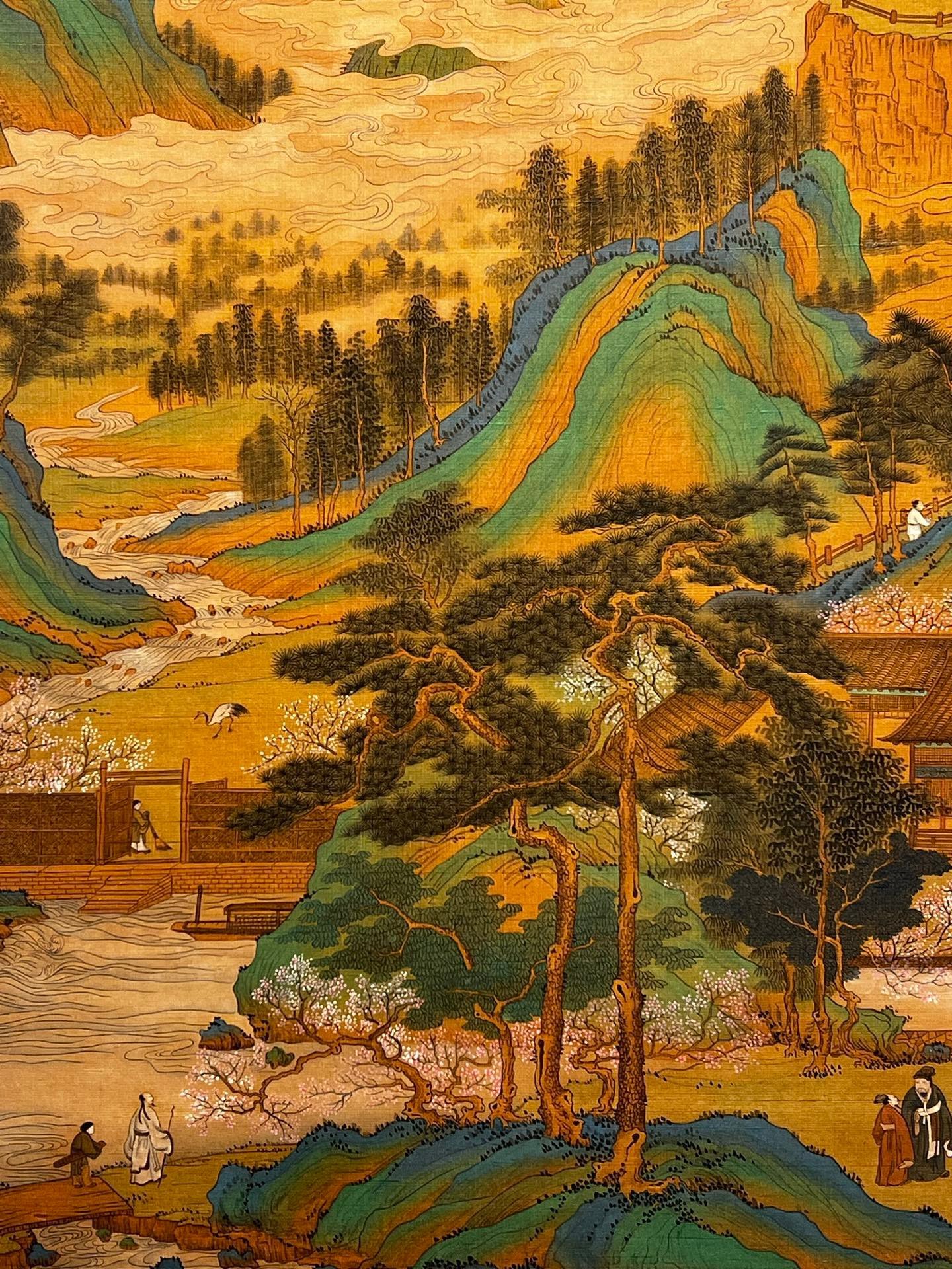 Chinese scroll painting Huizongs
