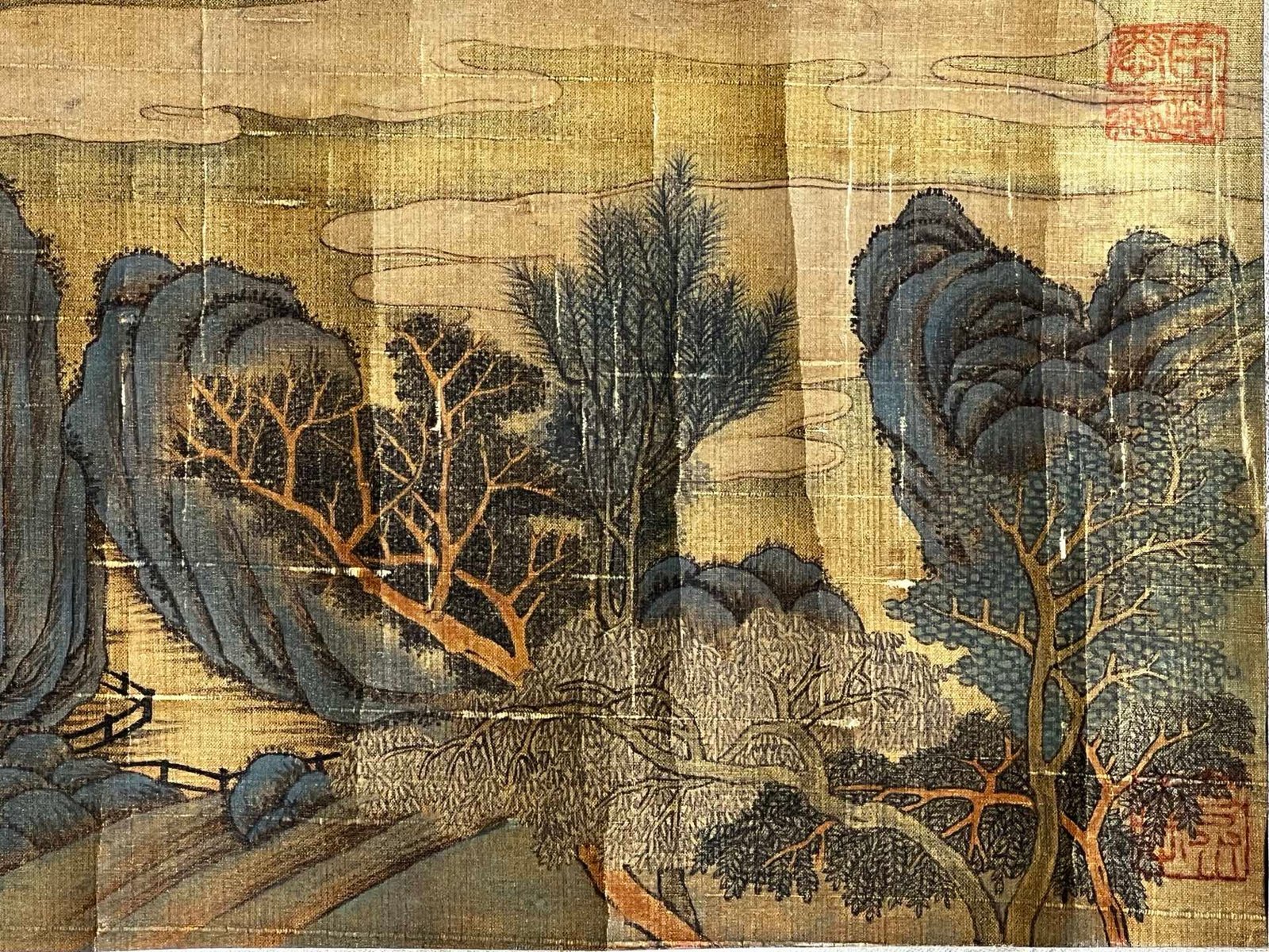 Chinese scroll painting Huizongs