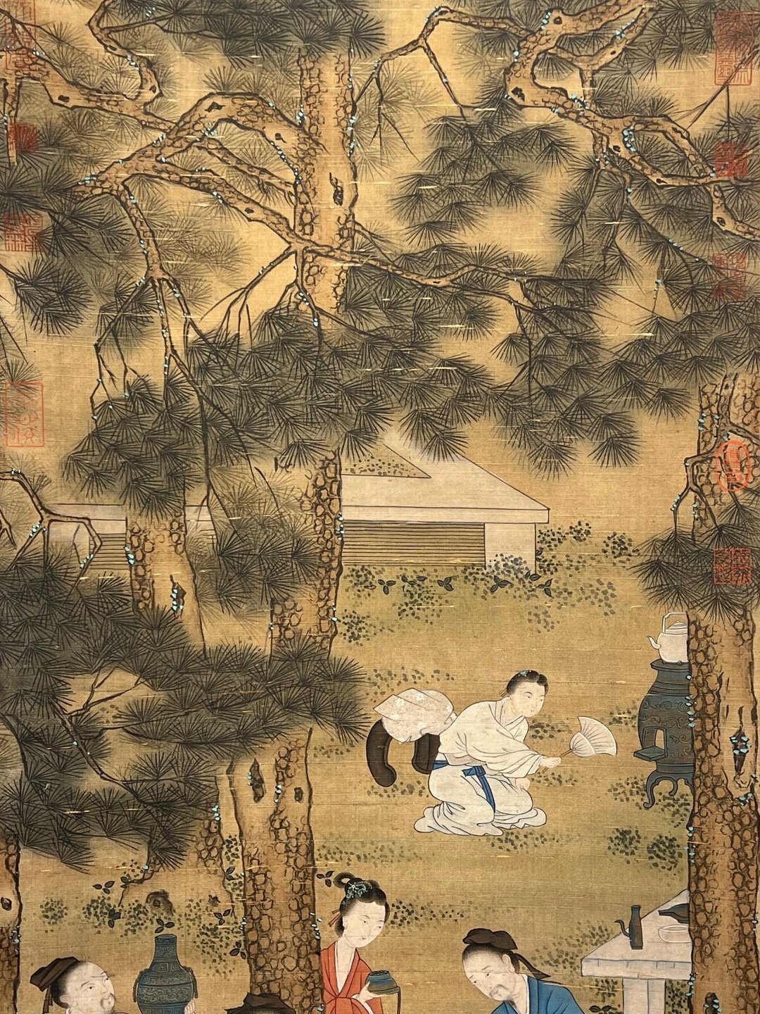Chinese scroll painting Liu Songnian