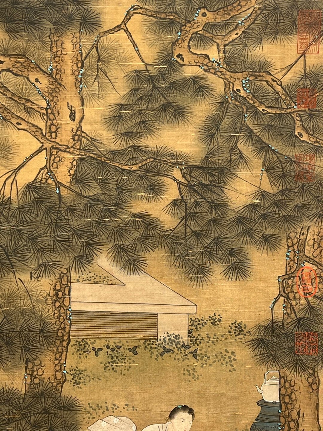 Chinese scroll painting Liu Songnian