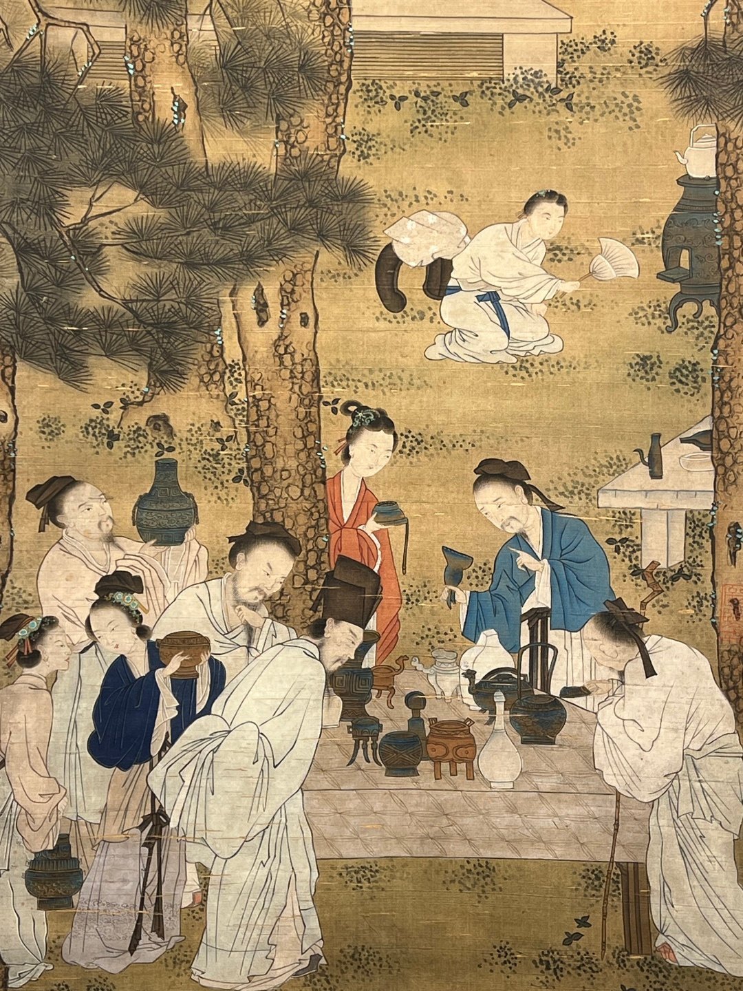 Chinese scroll painting Liu Songnian