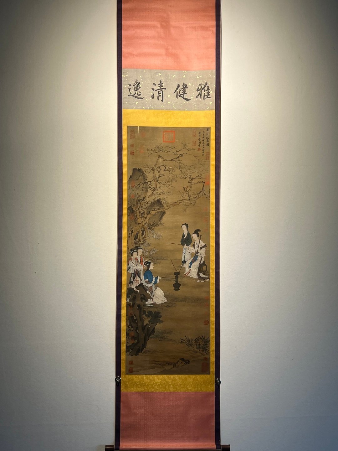 Chinese scroll painting Tang Yin