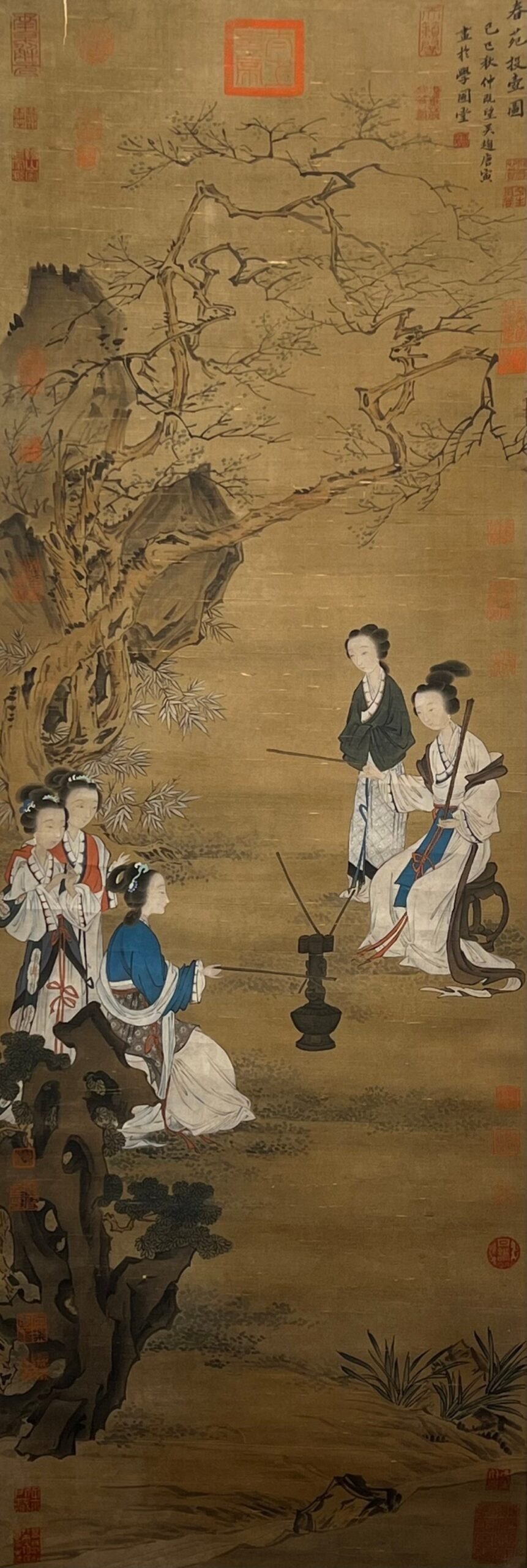 Chinese scroll painting Tang Yin