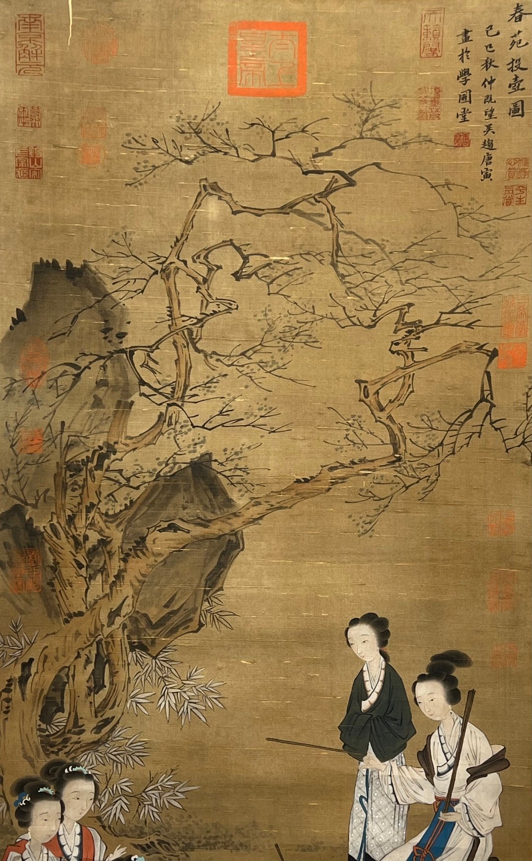 Chinese scroll painting Tang Yin