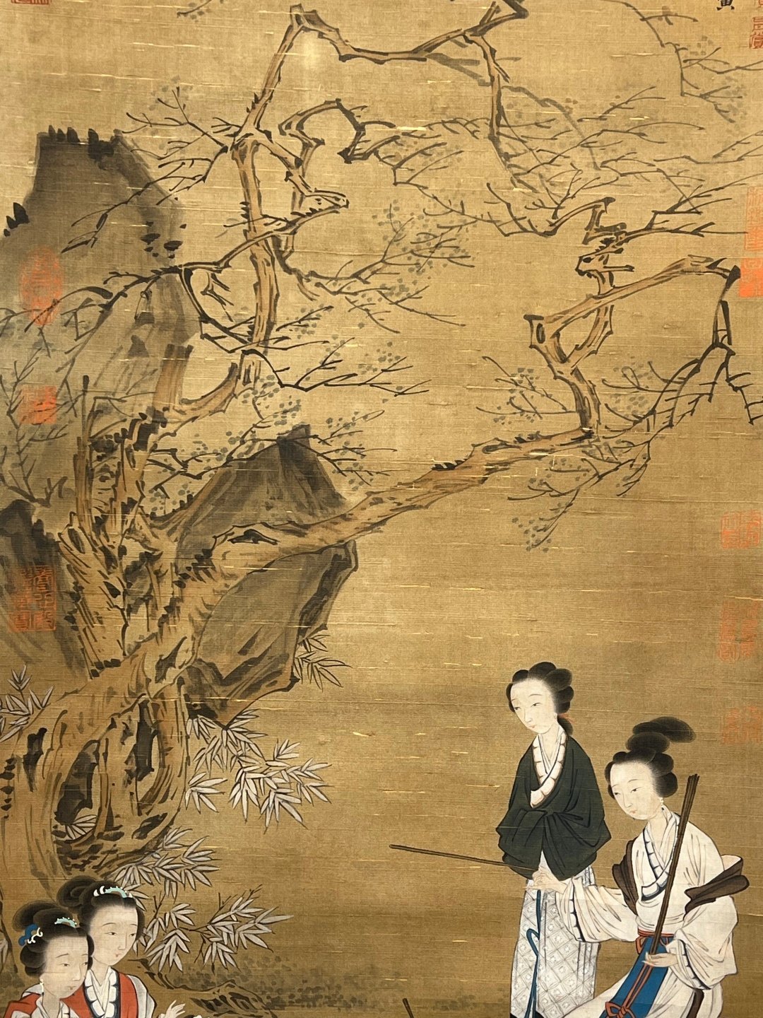 Chinese scroll painting Tang Yin