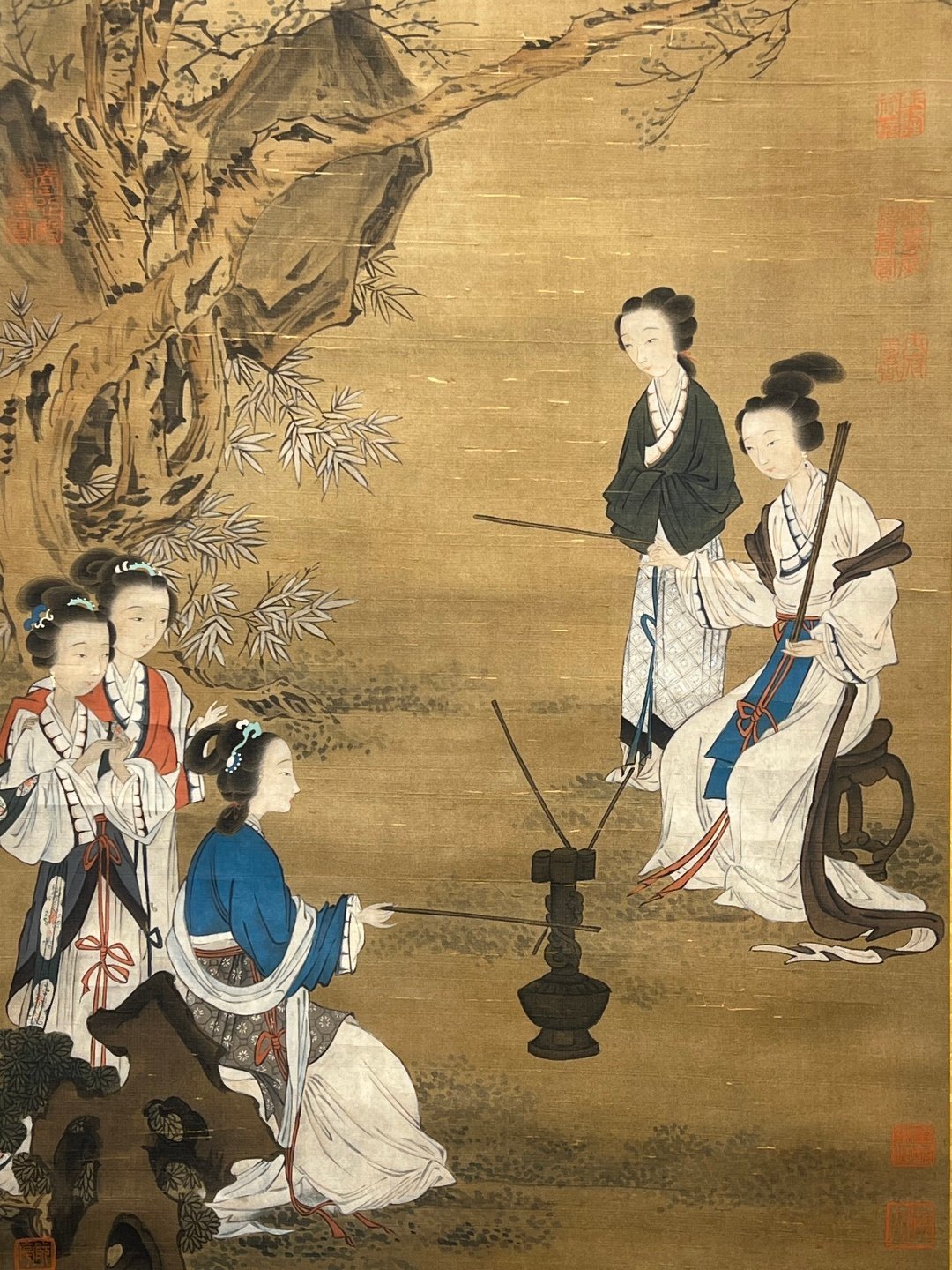 Chinese scroll painting Tang Yin